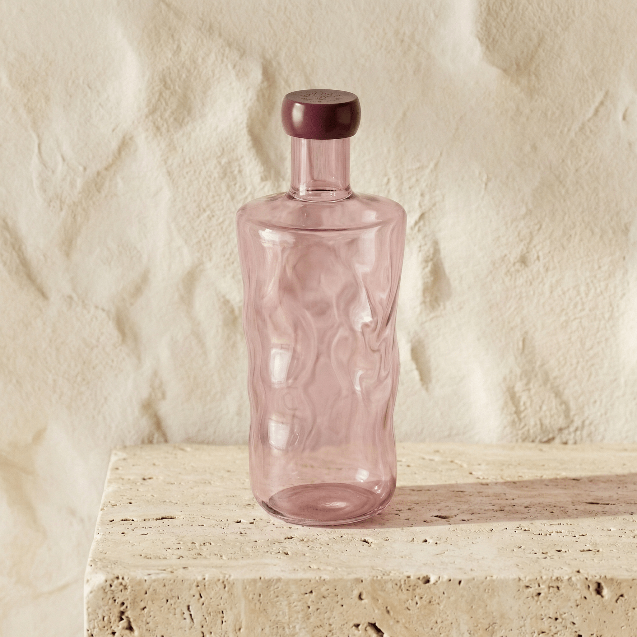 Mundgeblasene Flasche Swirl, 1,25 L