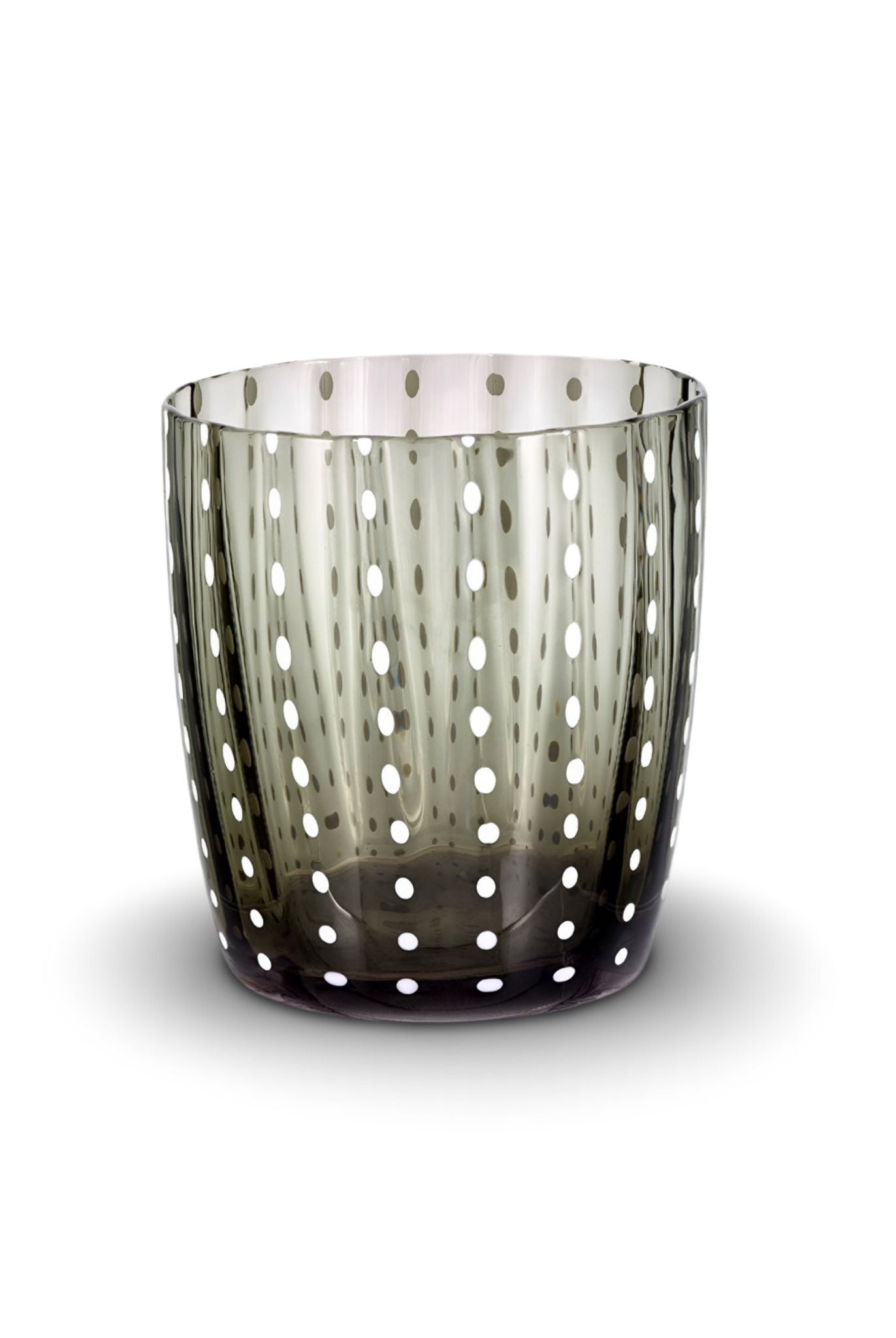 Graues Trinkglas Carnival von Livellara