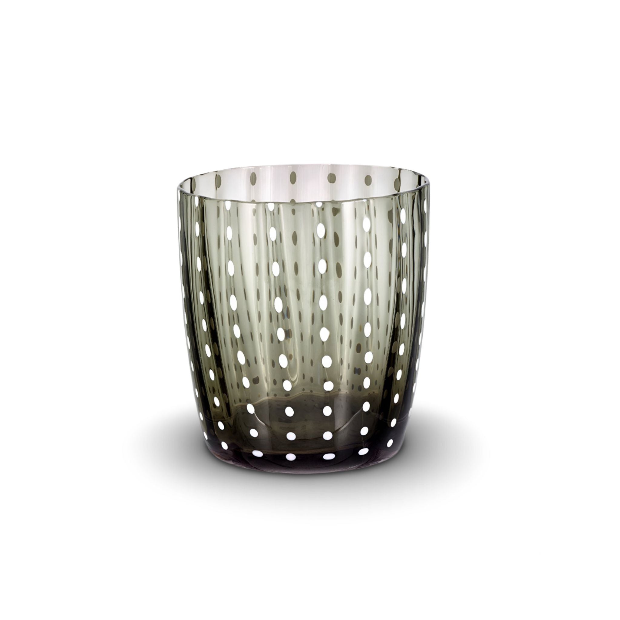 Graues Trinkglas Carnival von Livellara