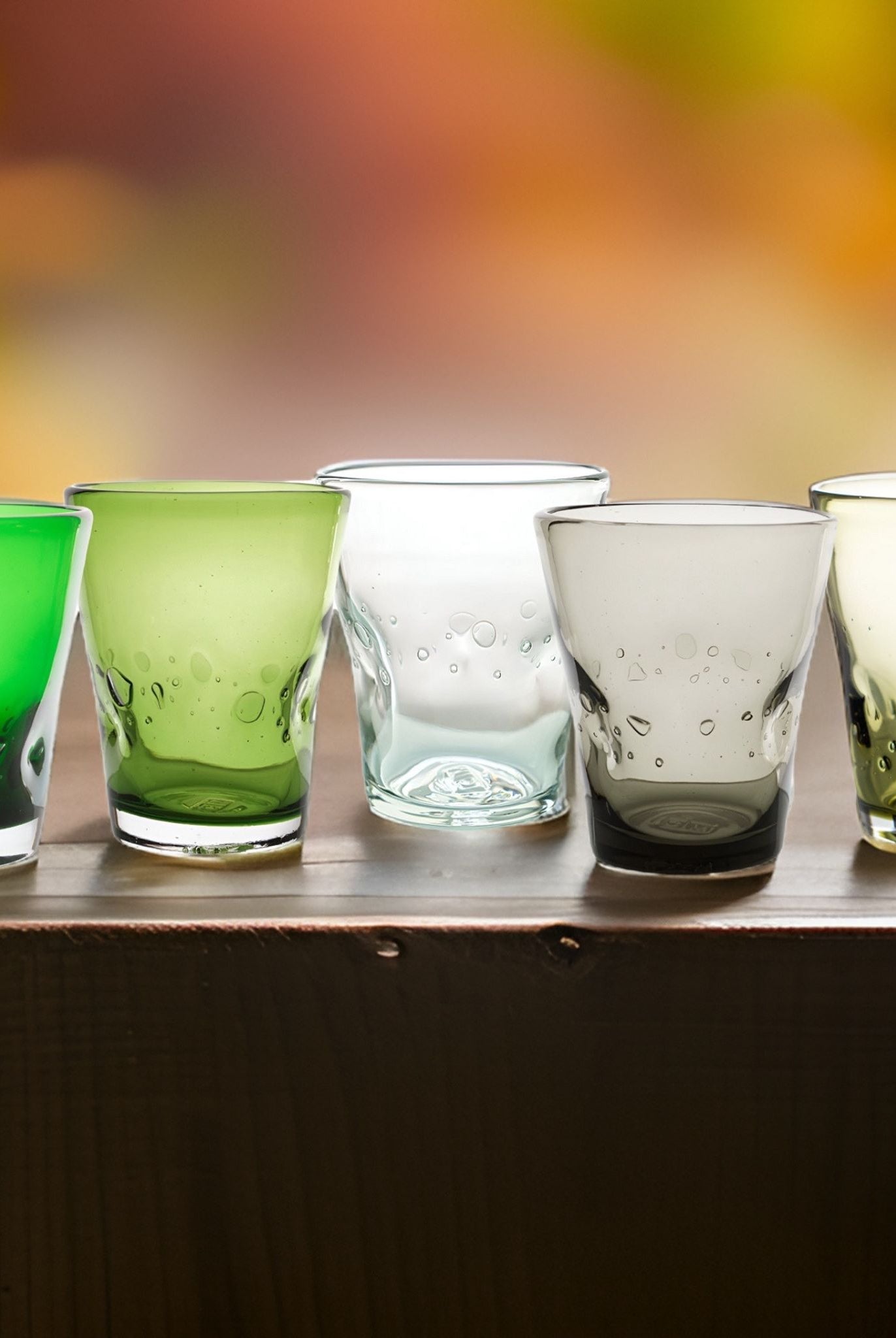 Grüne Trinkgläser Laguna Aqua von italB.