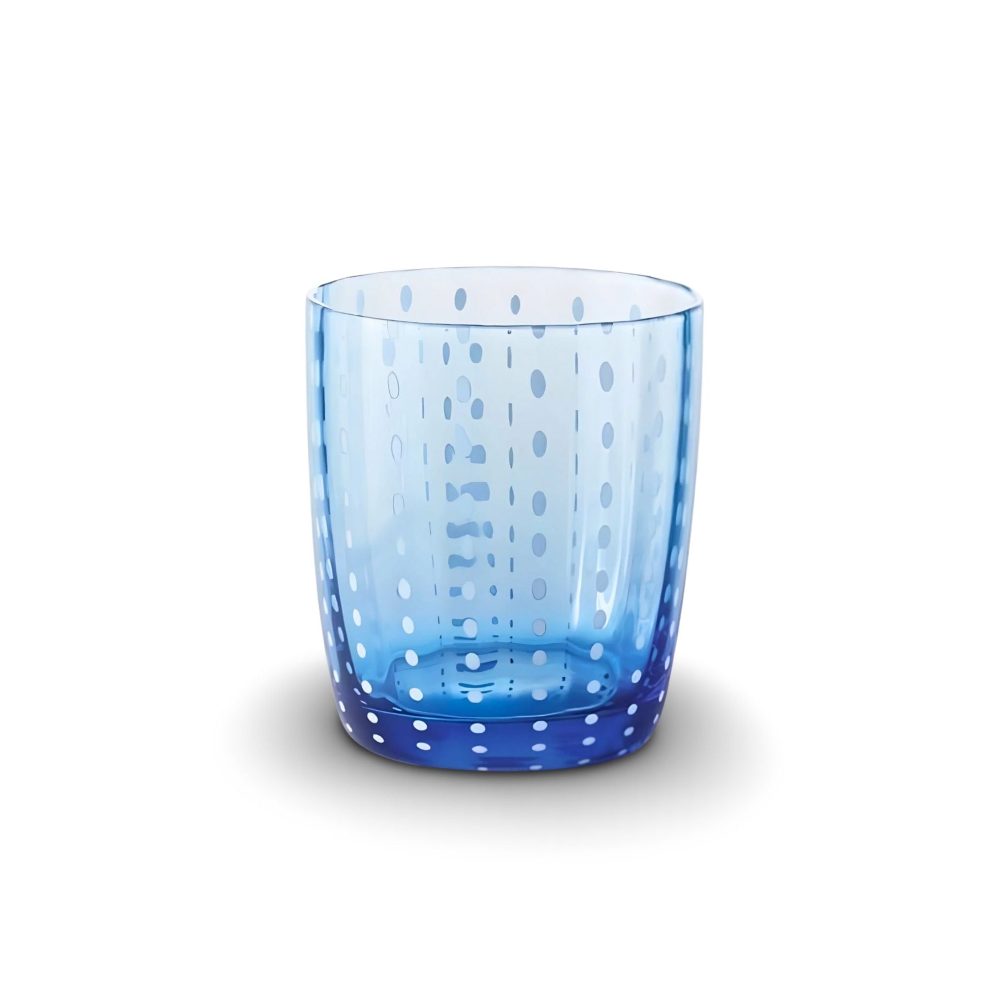 Blaues Trinkglas Carnival von Livellara