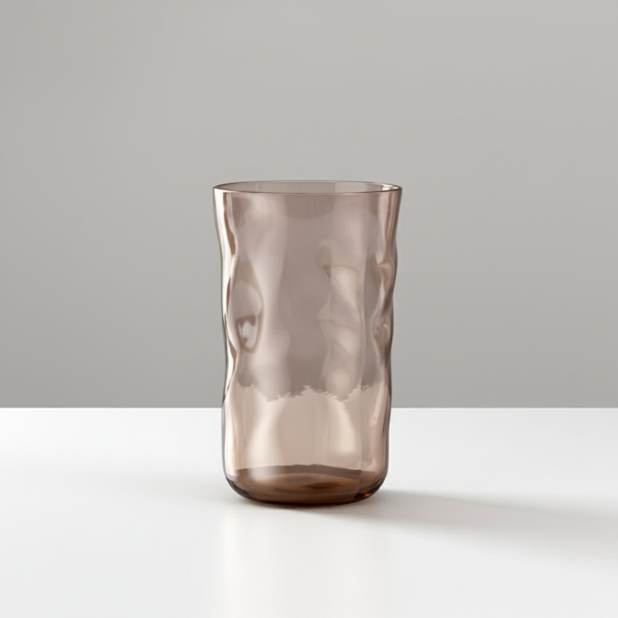 Handgefertigtes Longdrinkglas Swirl