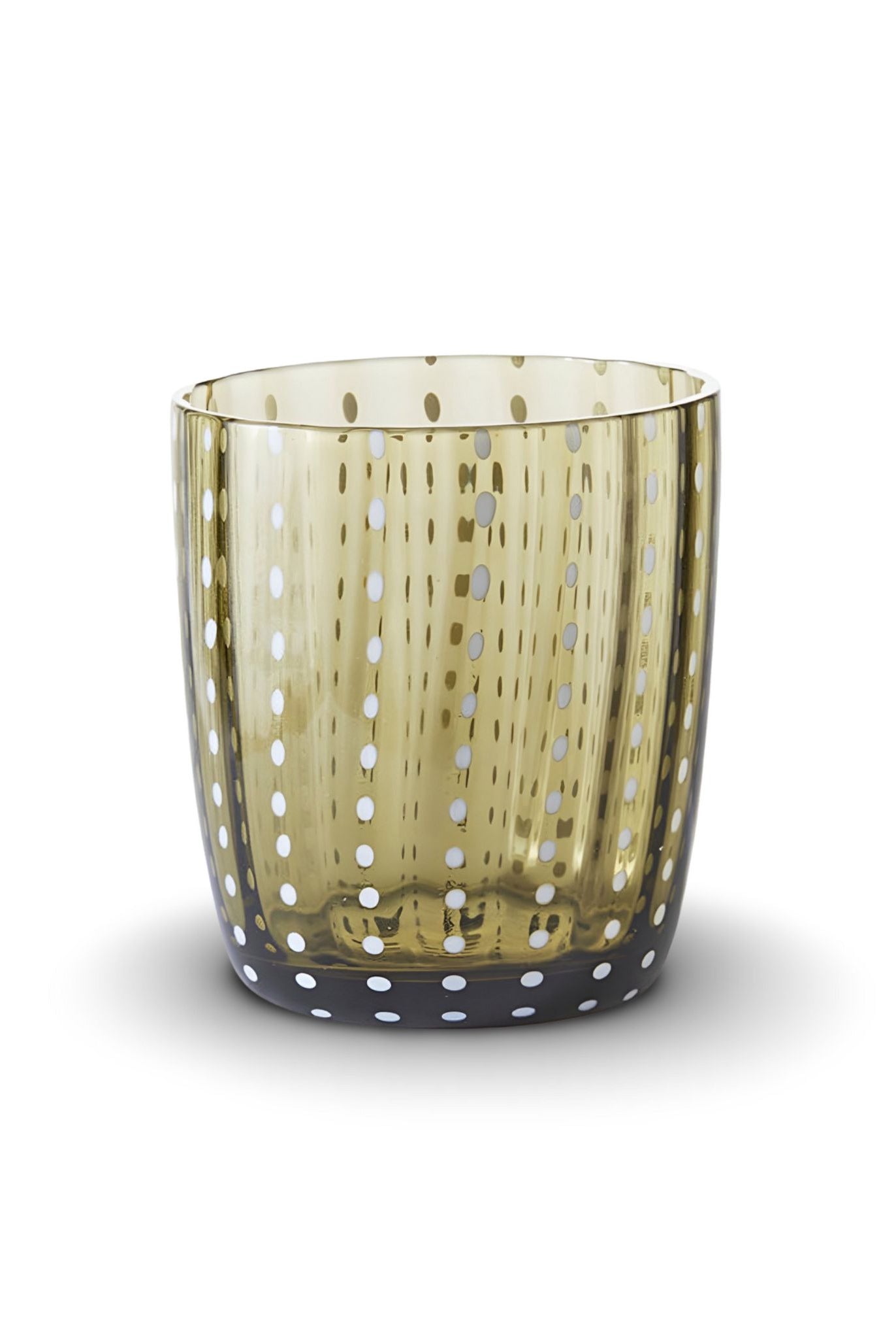 Marone Trinkglas Carnival von Livellara