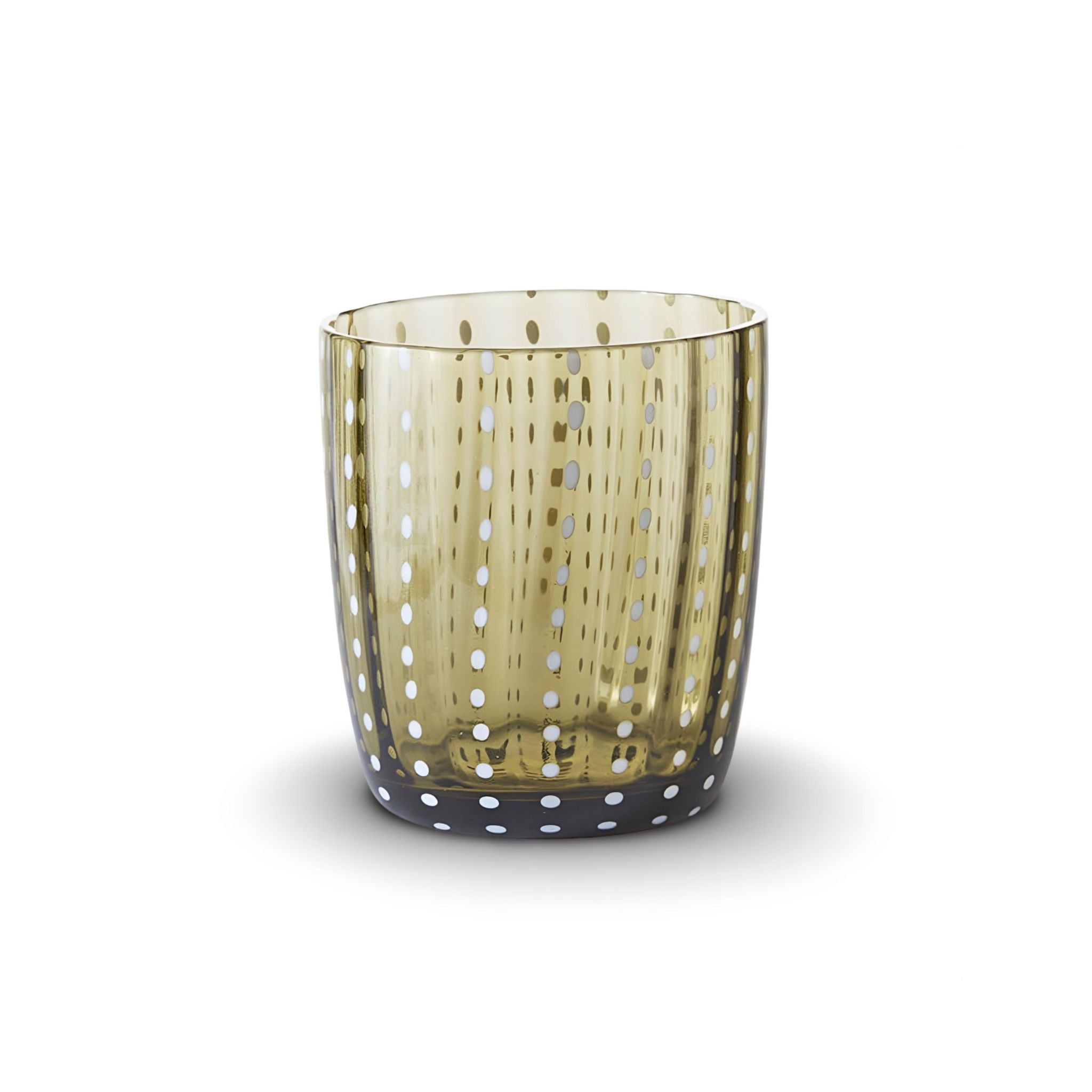 Marone Trinkglas Carnival von Livellara