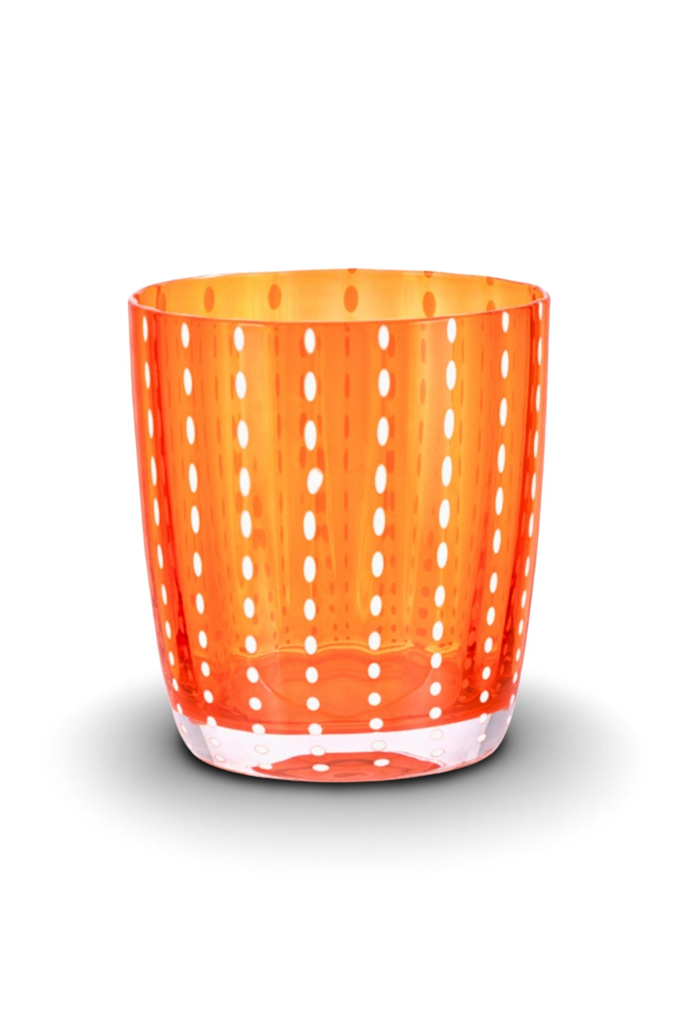 Oranges Trinkglas Carnival von Livellara