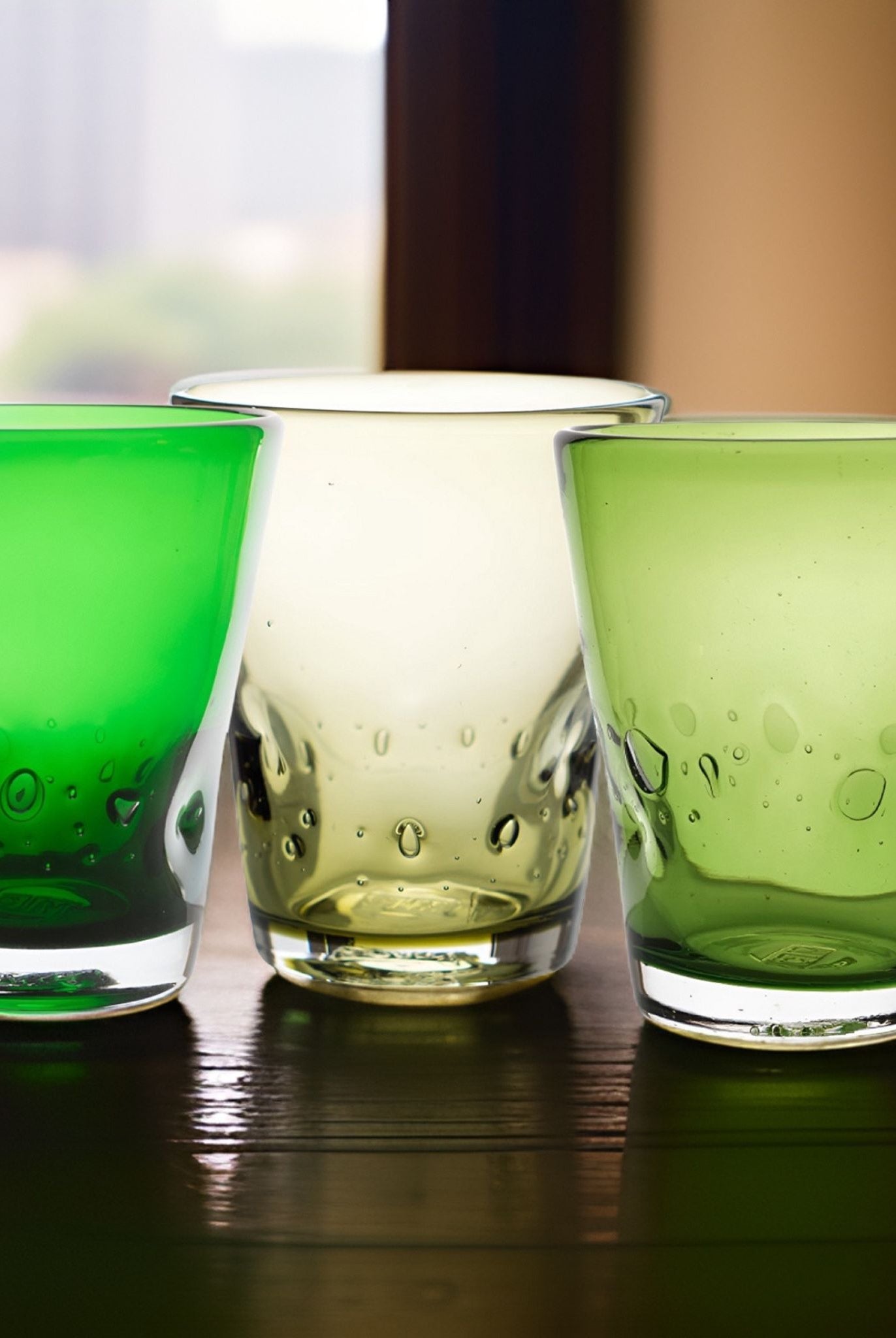 Grüne Trinkgläser Laguna Aqua von italB.