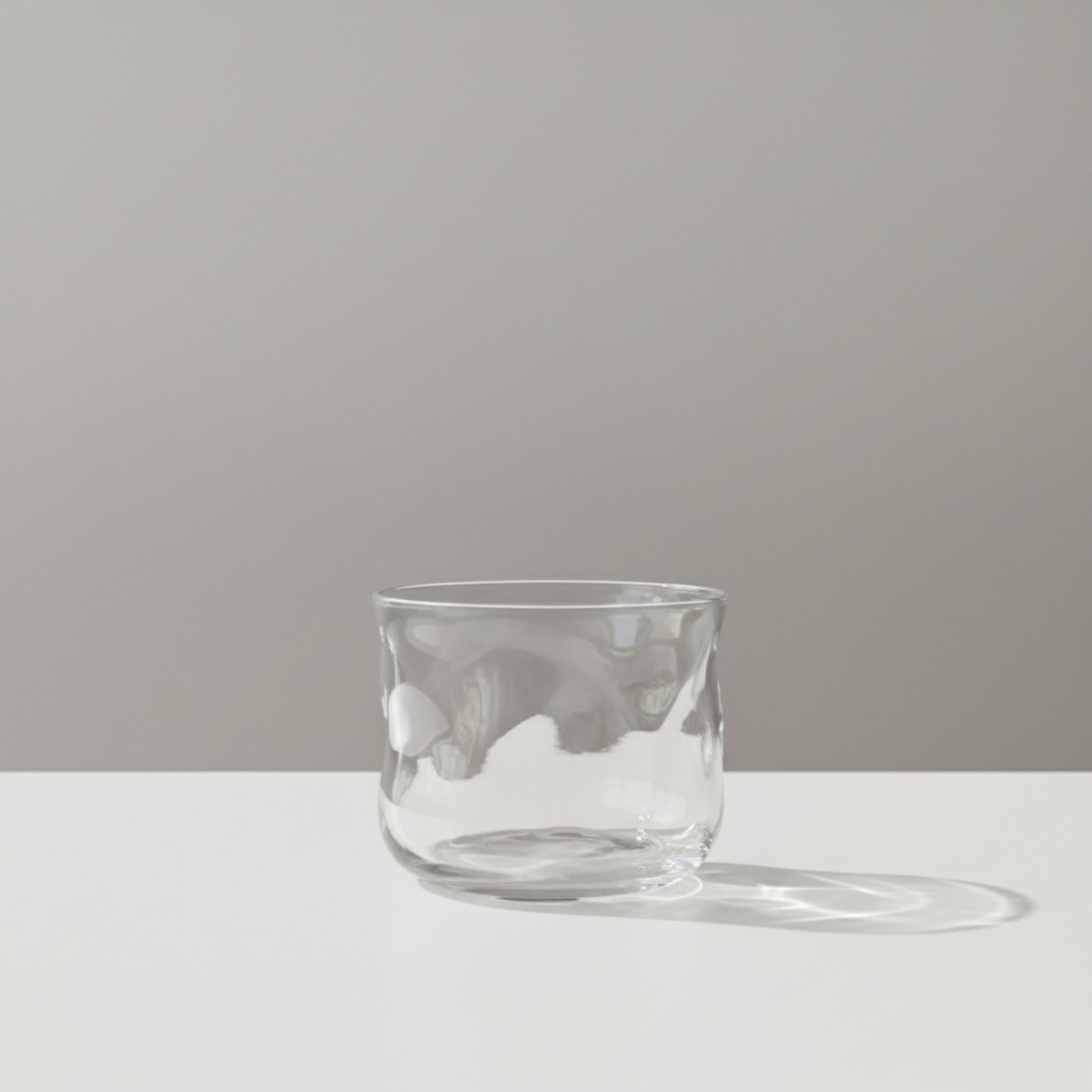 Handgefertigtes Tumbler Glas Swirl