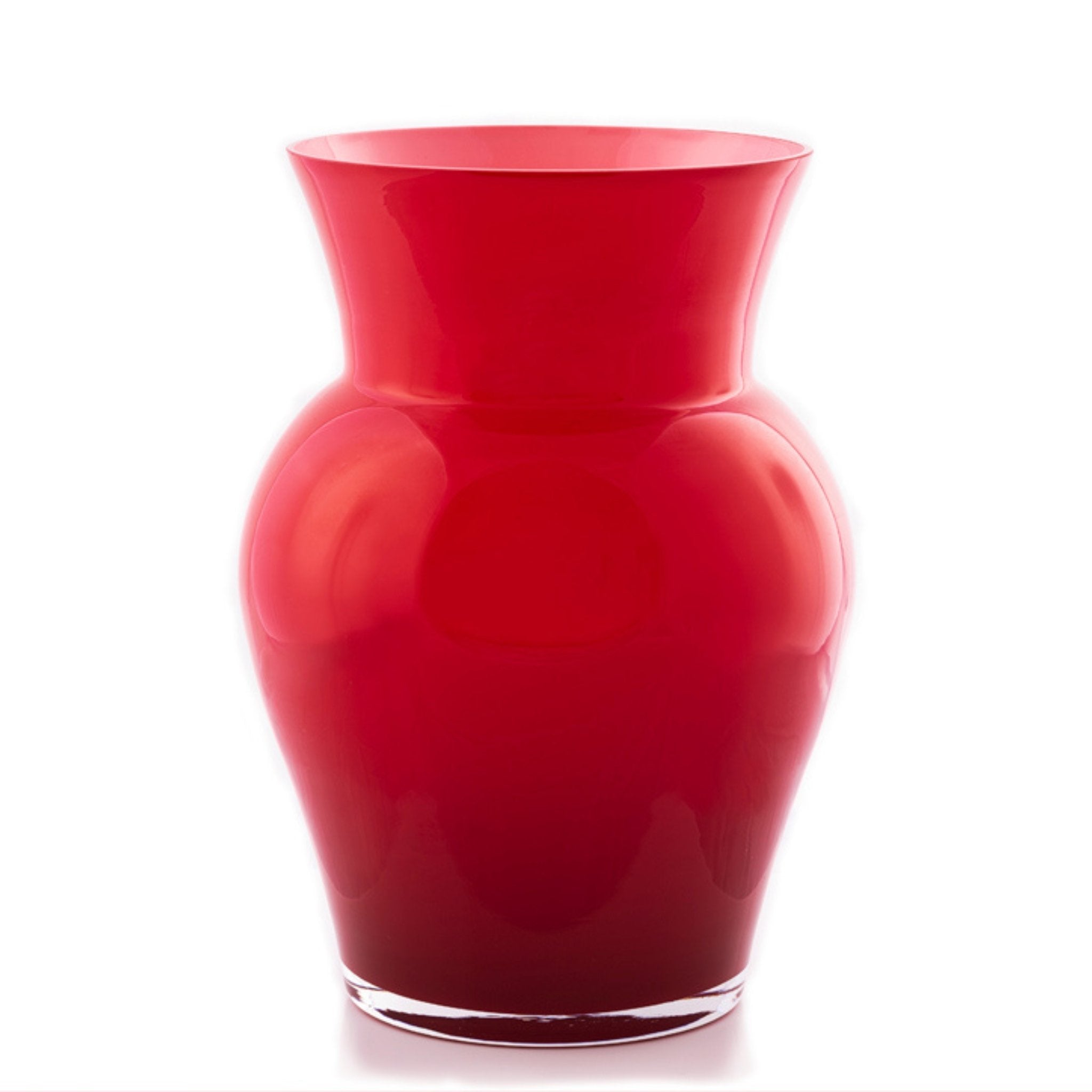 Vase Viola Farbe rot