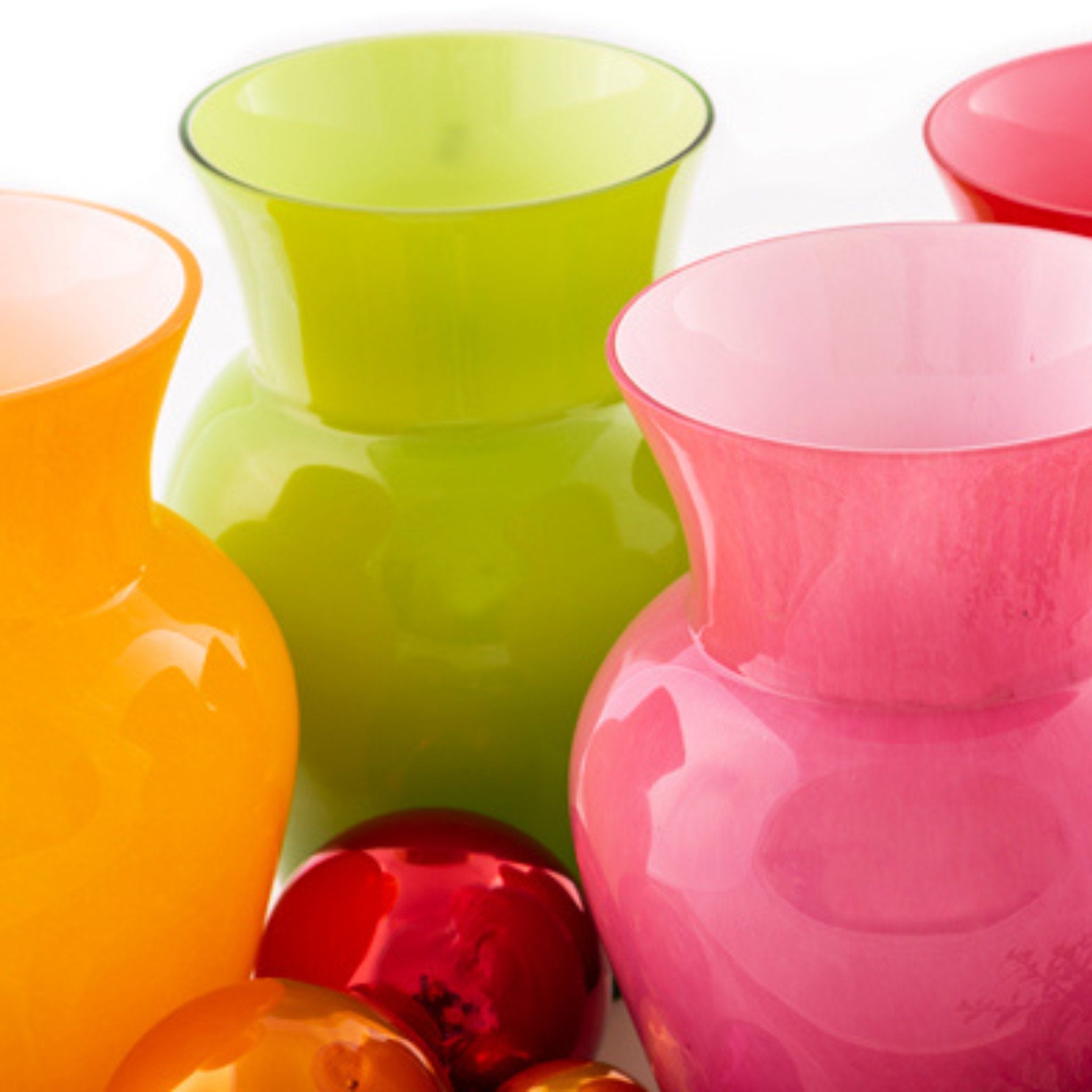 Blumenvasen Viola bunt