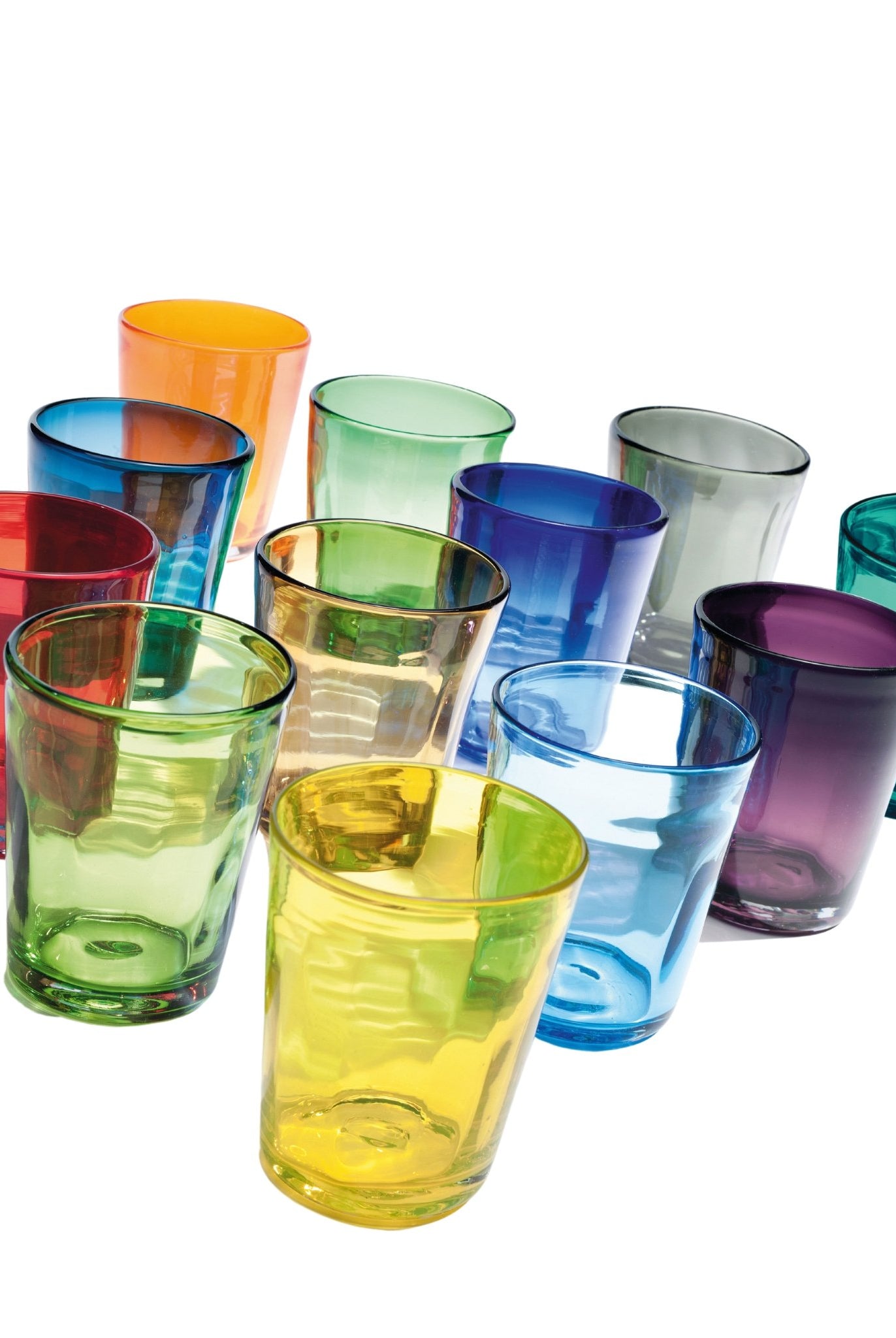 Bunte Zafferano Bei Trinkgläser