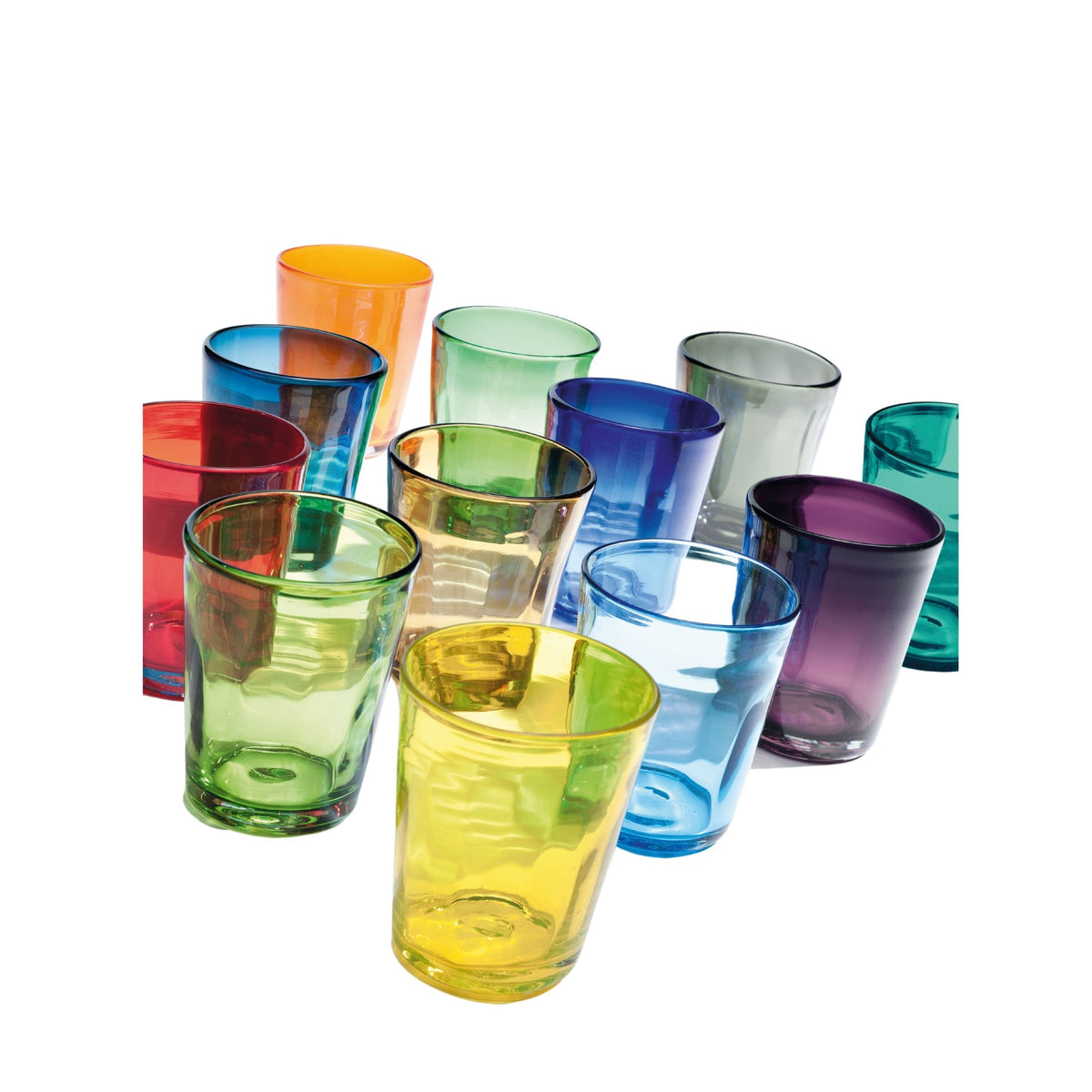 Fabelhafte Italienische Glaser Bunt Mundgeblasen Bild