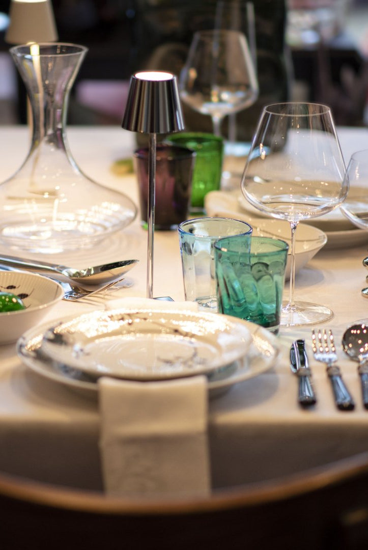 Bunte Zafferano Bei Trinkgläser