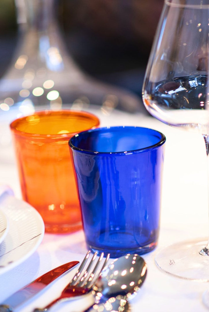 Bunte Zafferano Bei Trinkgläser