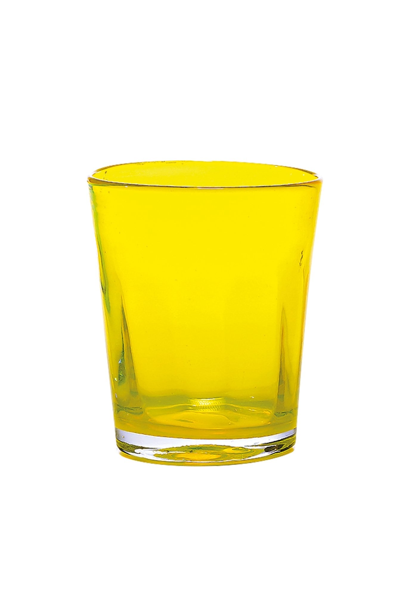 Zafferano Bei Trinkglas gelb