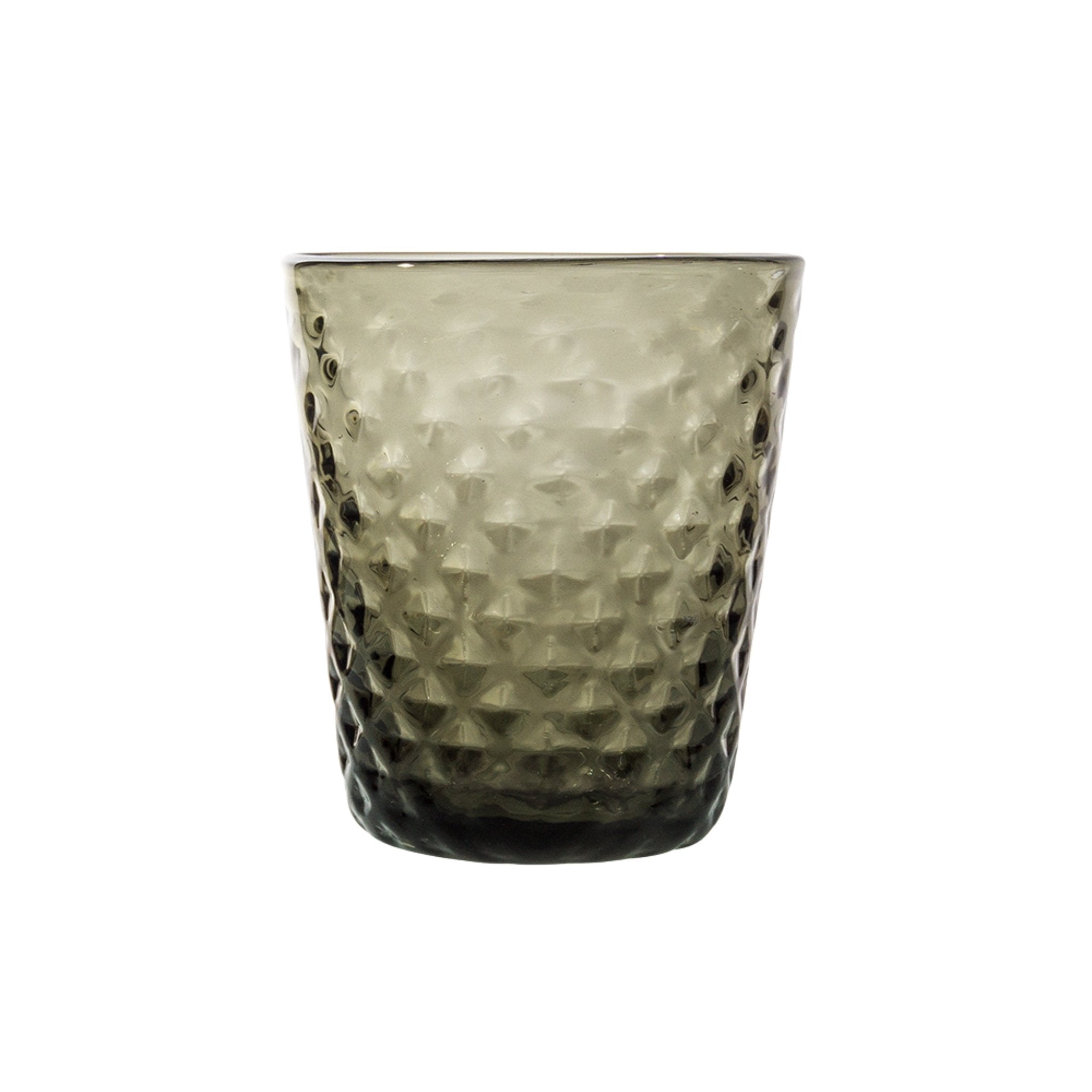 Zafferano Trinkglas Balloton in Farbe Grau