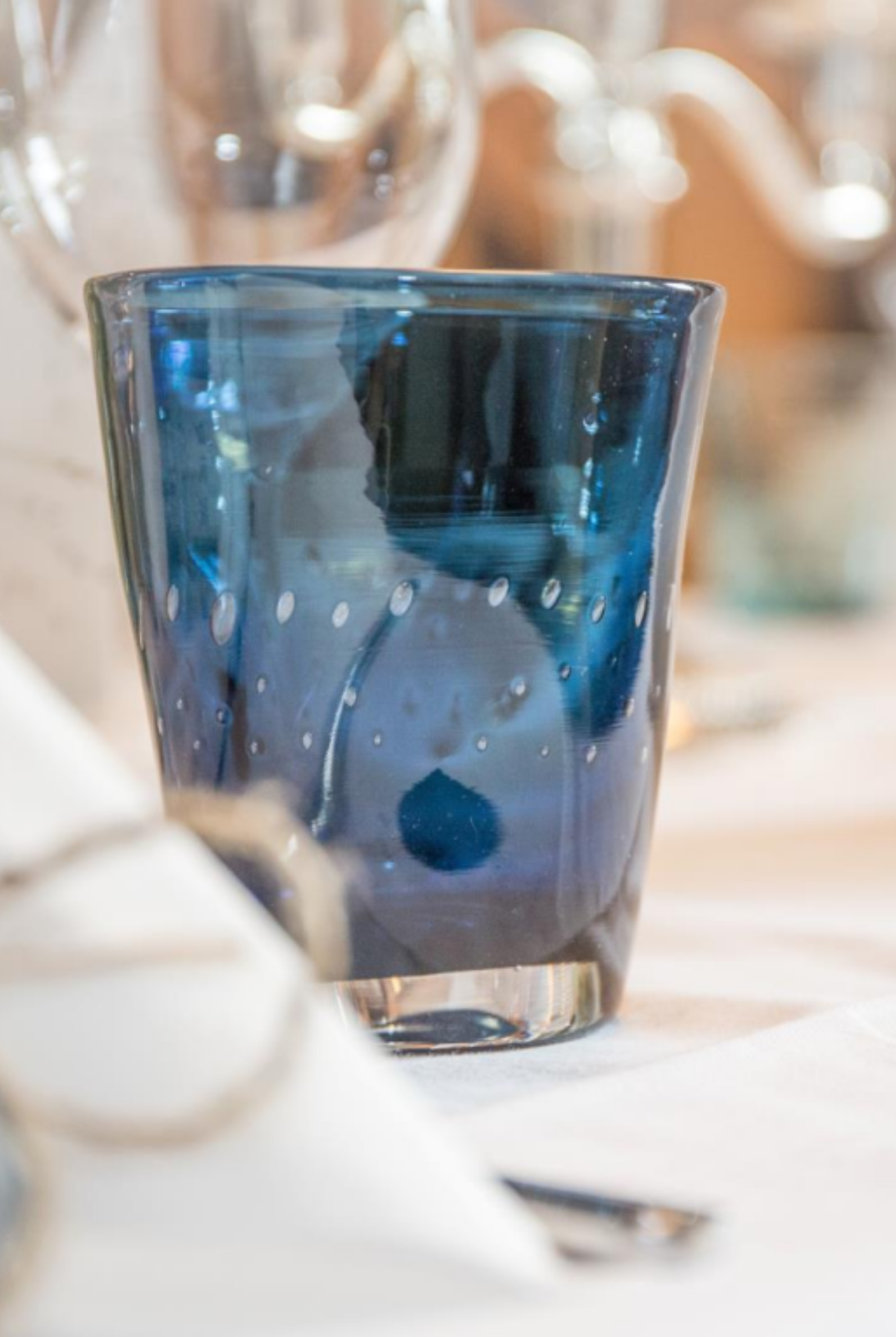 Wasserglas indigoblau Laguna Aqua von italB.