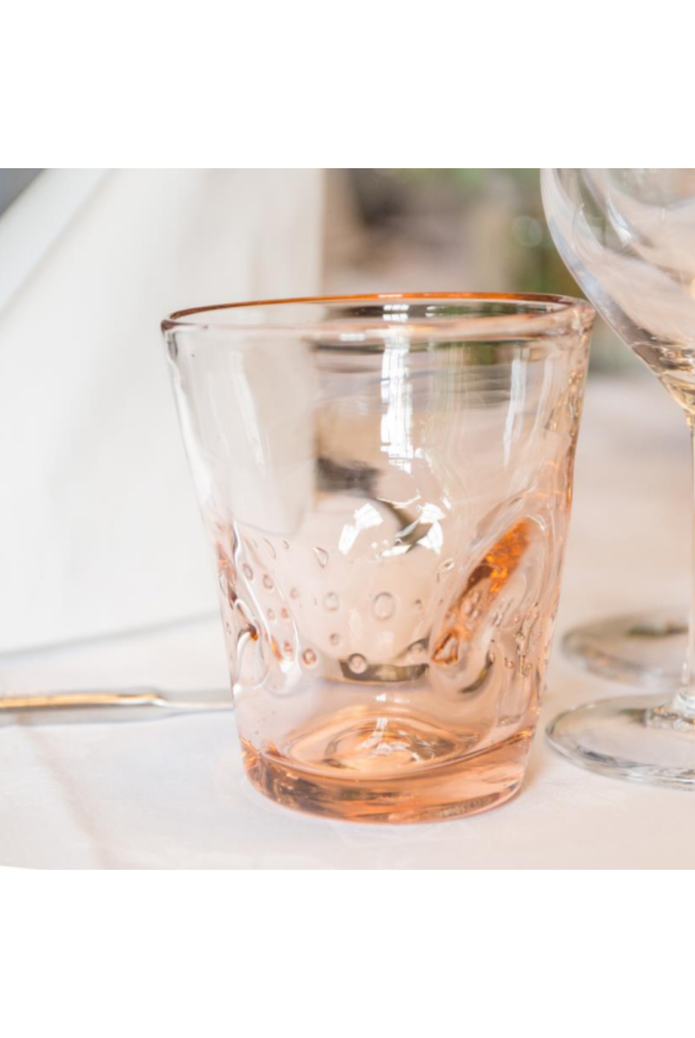 Wasserglas peach Laguna Aqua von italB.