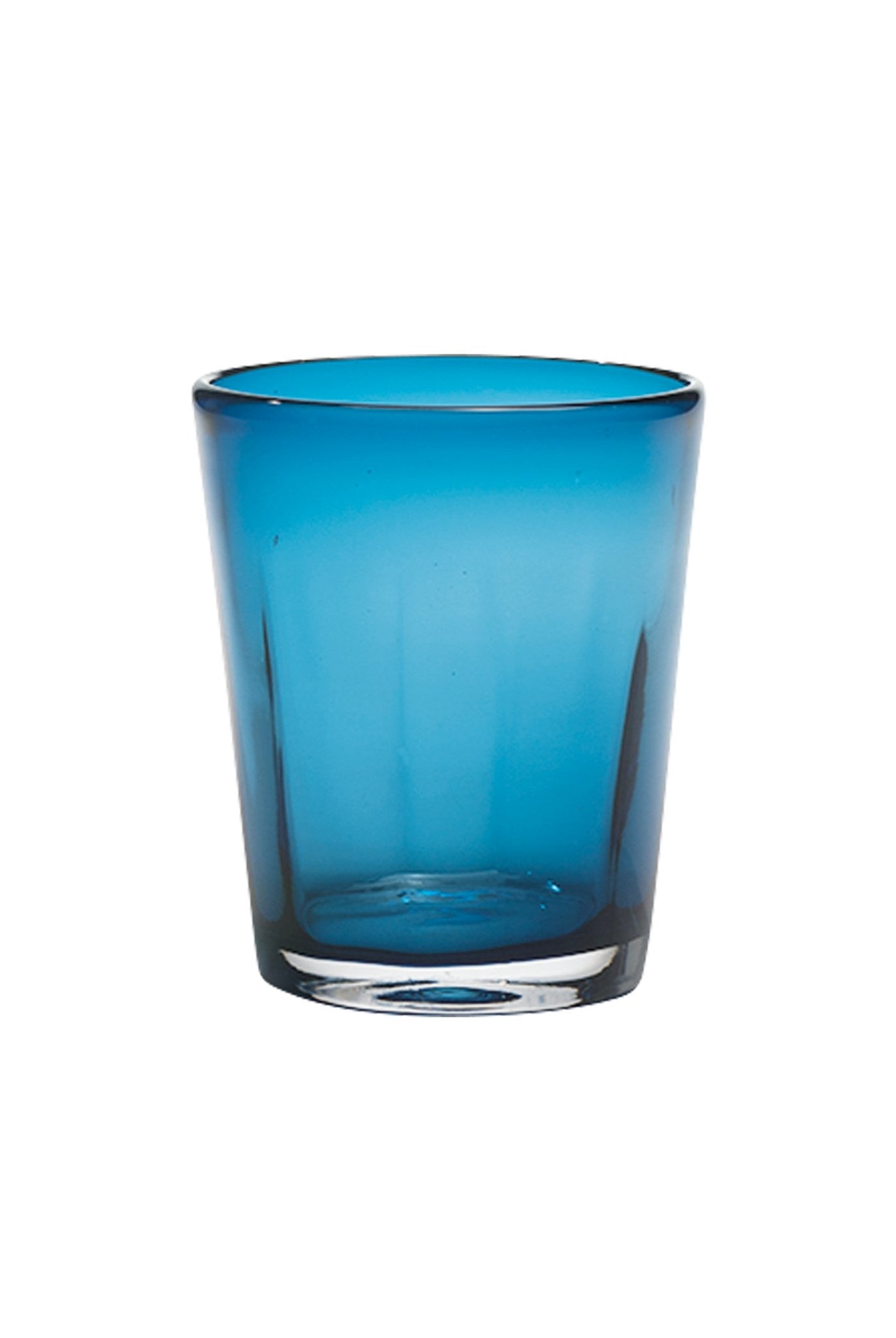 Zafferano Bei Trinkglas tintenblau