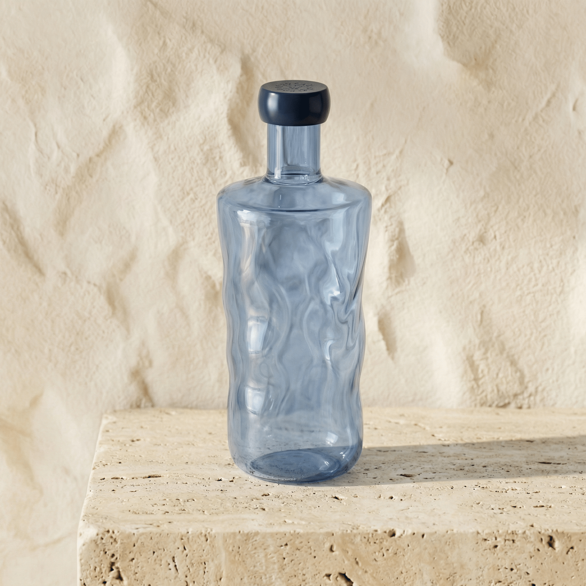 Mundgeblasene Flasche Swirl, 1,25 L