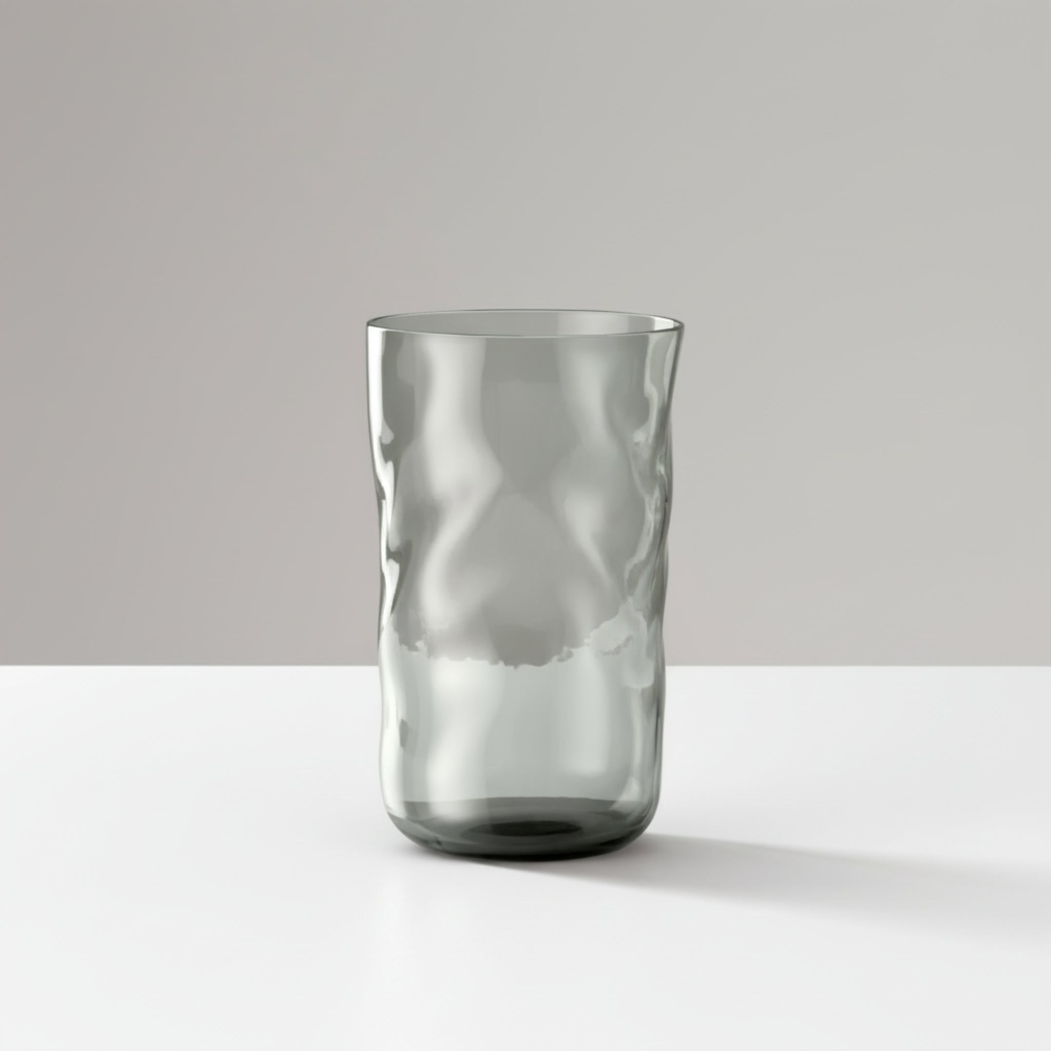 Handgefertigtes Longdrinkglas Swirl