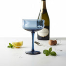 Handgefertigtes Coupe Glas Swirl
