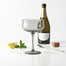 Handgefertigtes Coupe Glas Swirl