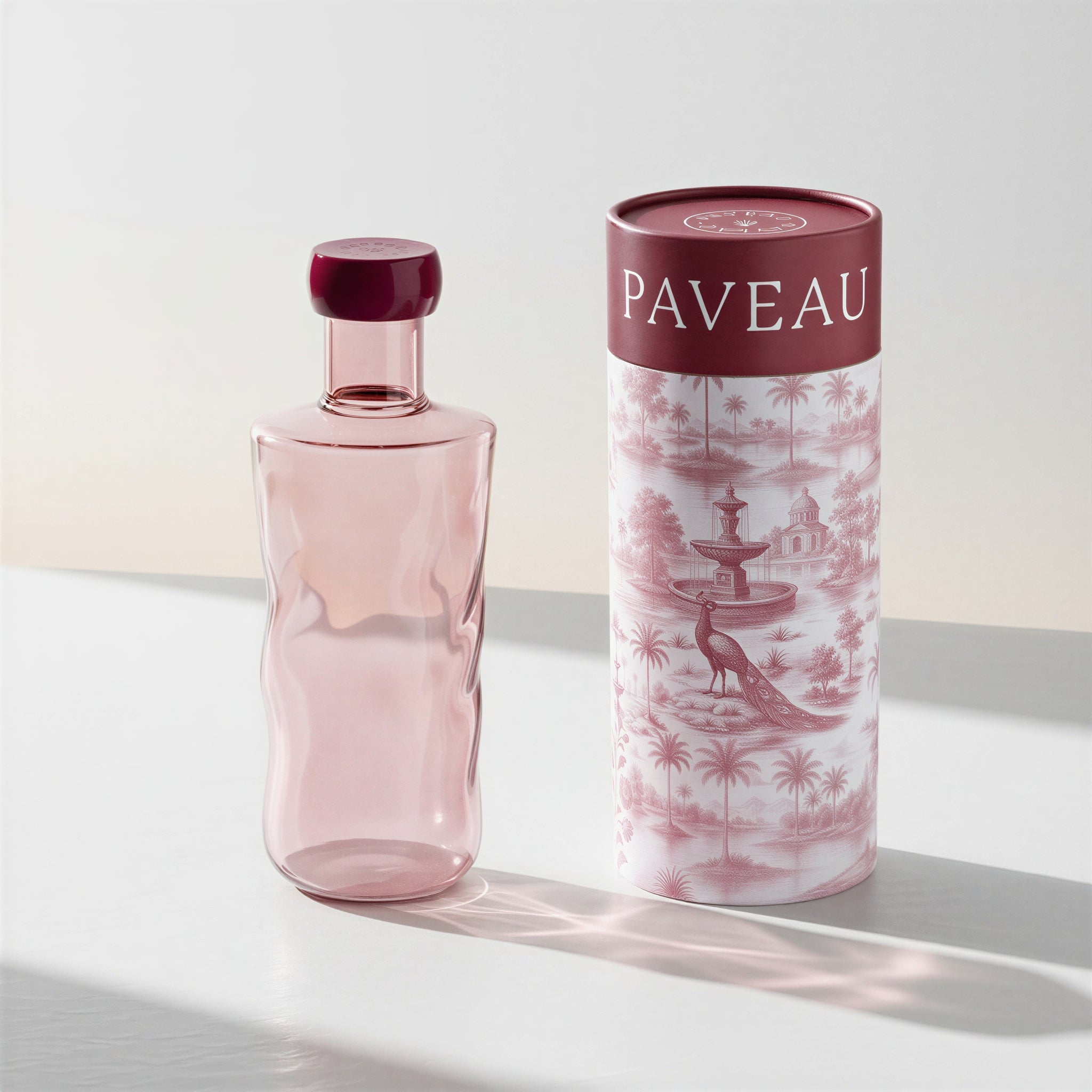 Mundgeblasene Flasche Swirl, 0,75 L