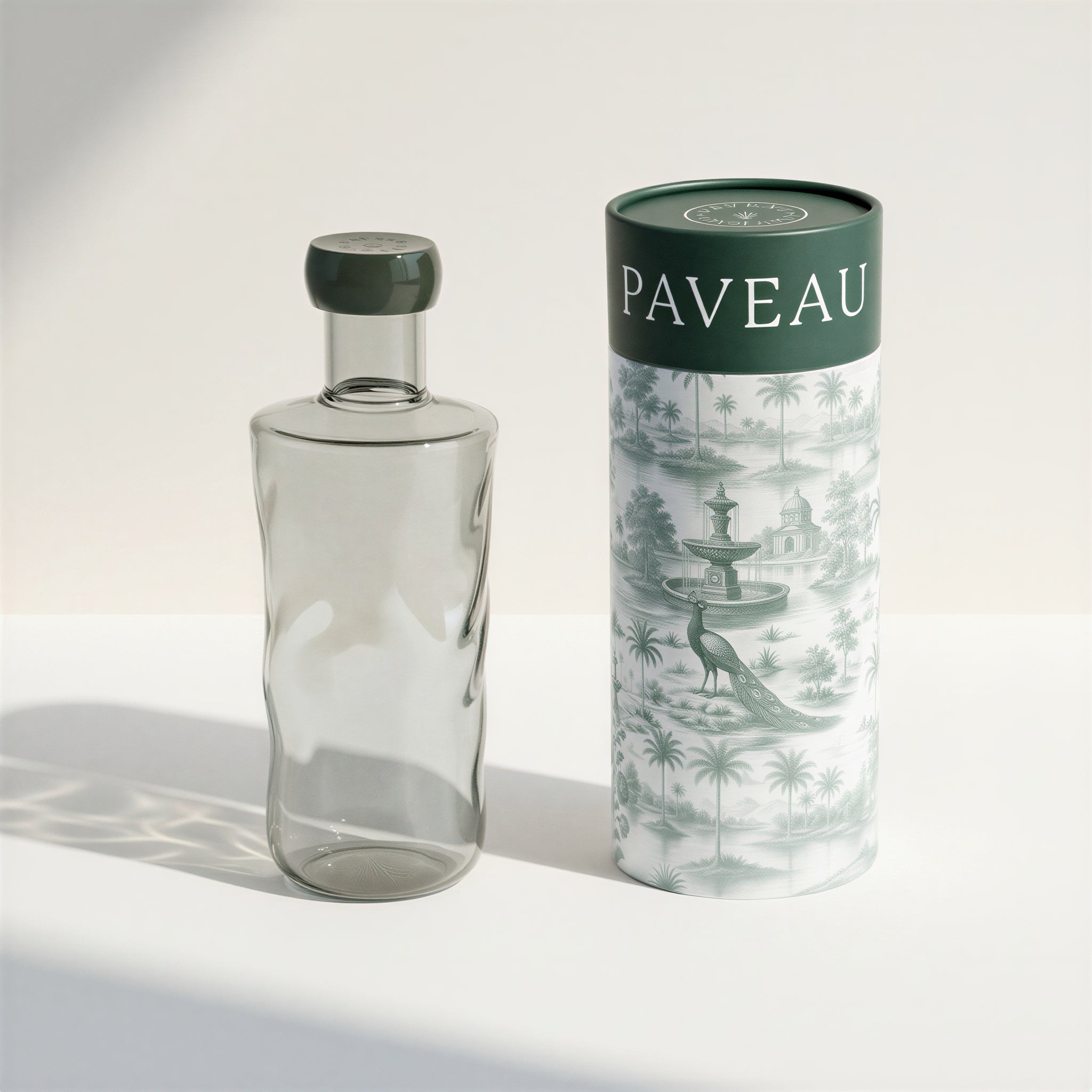 Mundgeblasene Flasche Swirl, 0,75 L