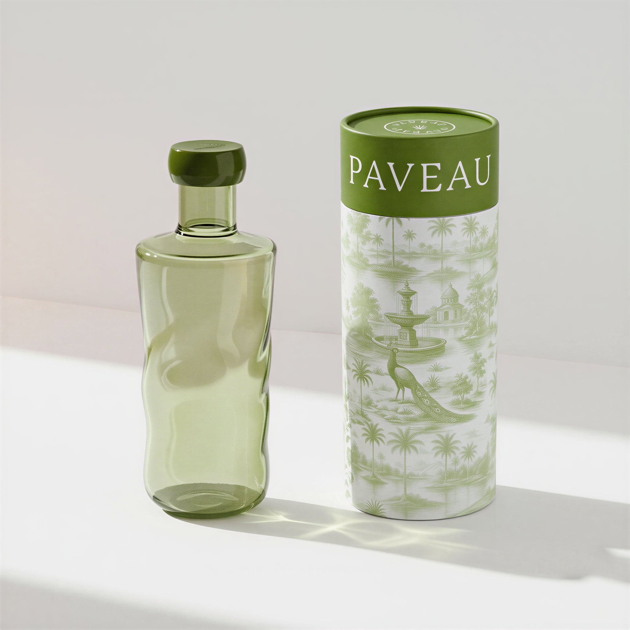 Mundgeblasene Flasche Swirl, 0,75 L