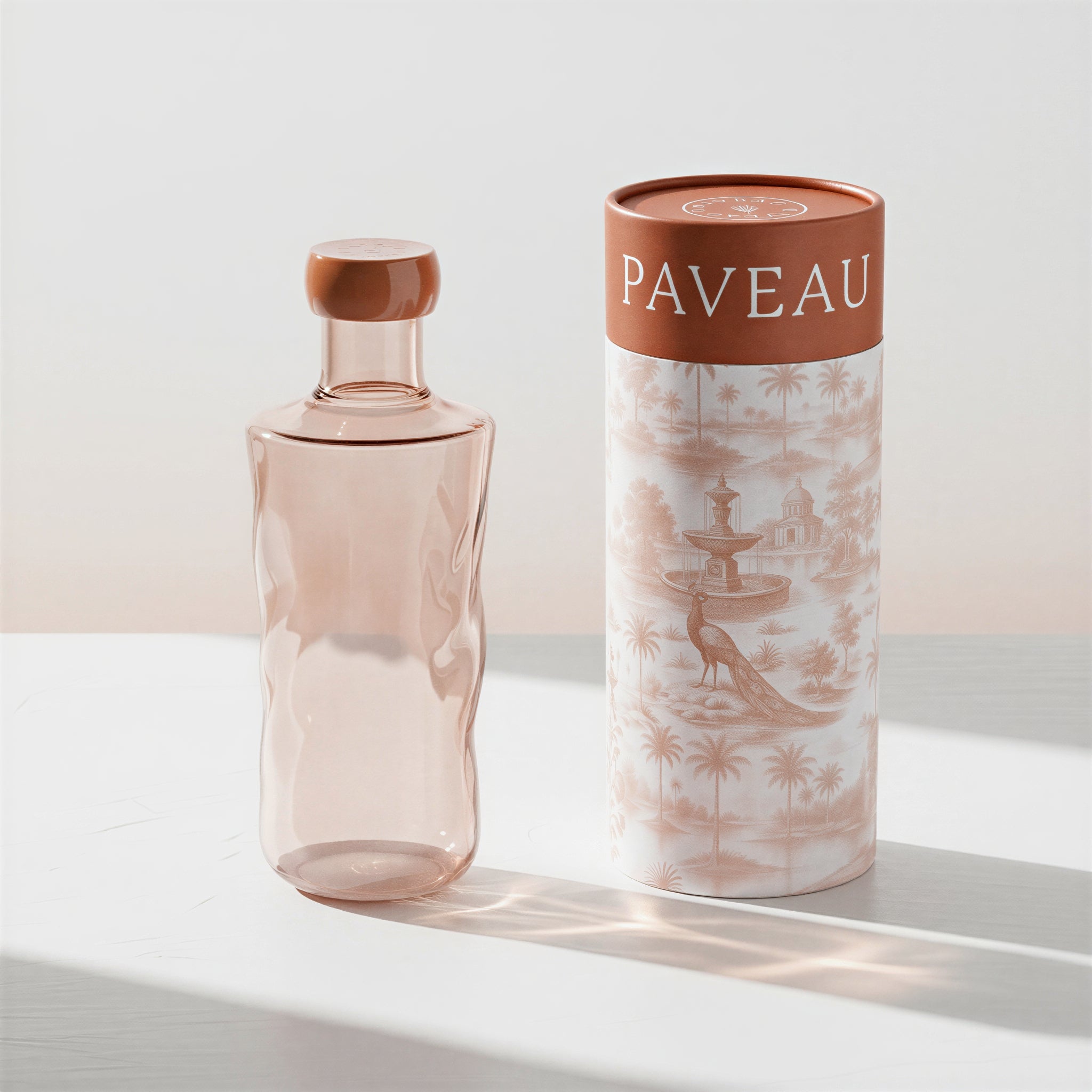 Mundgeblasene Flasche Swirl, 0,75 L