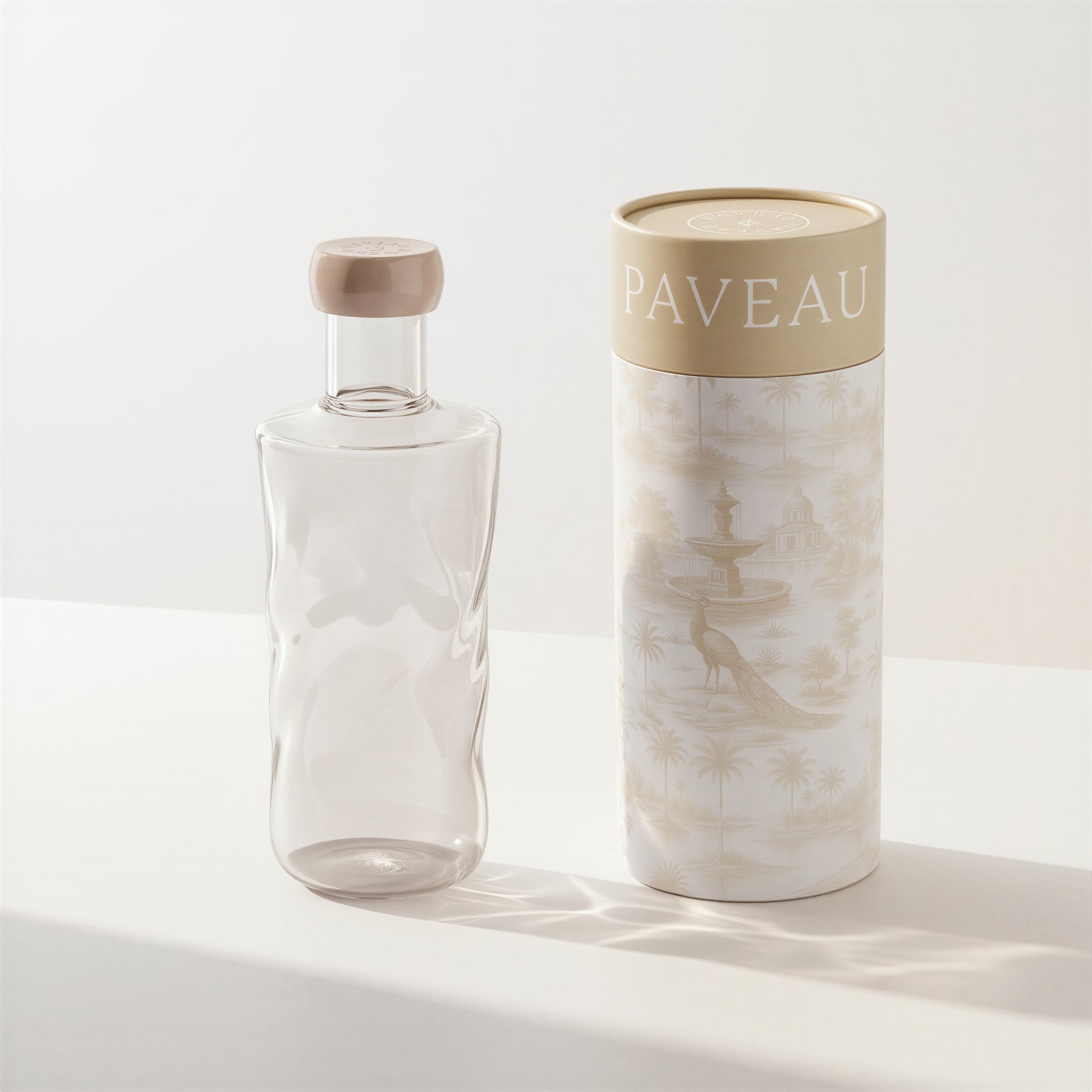 Mundgeblasene Flasche Swirl, 0,75 L