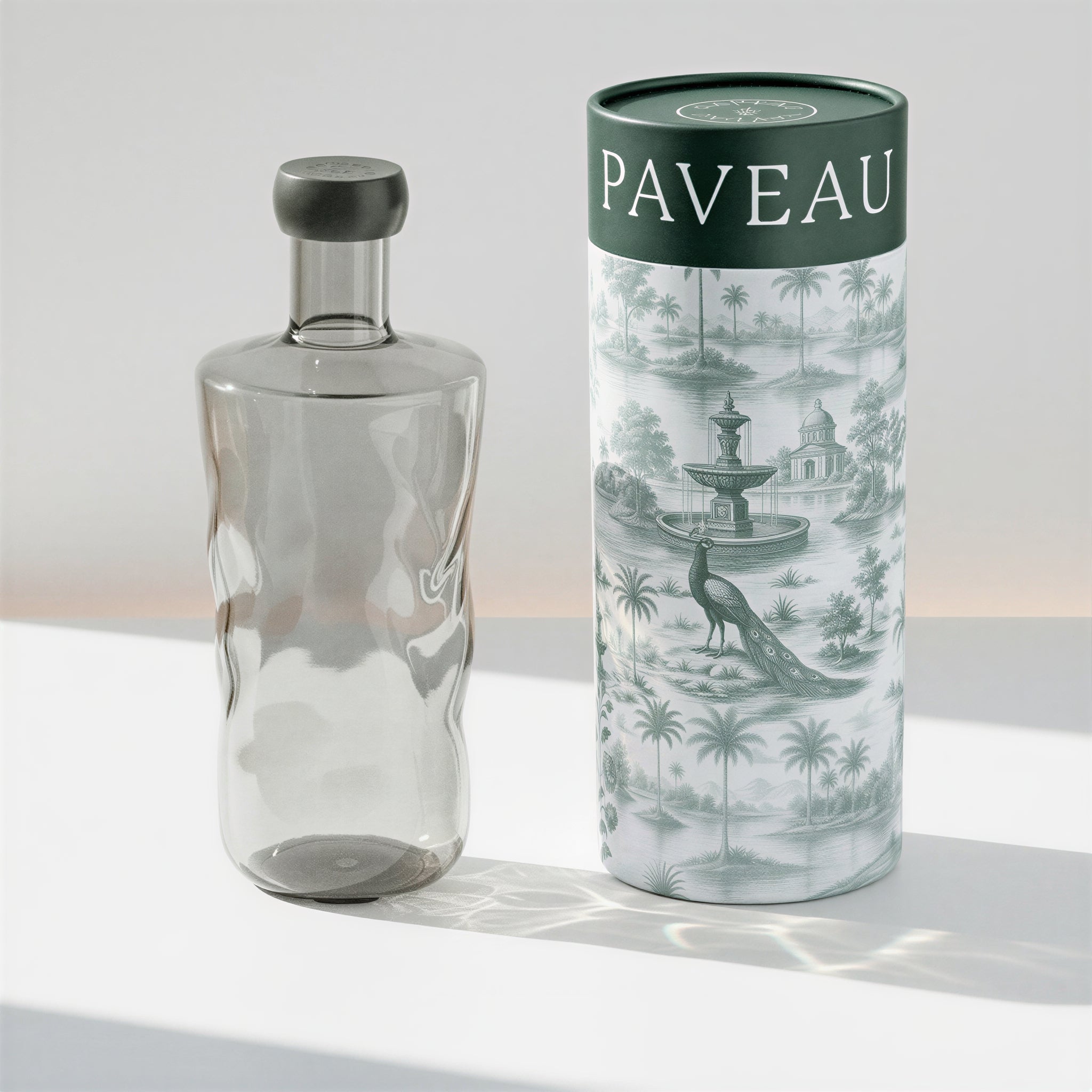 Mundgeblasene Flasche Swirl, 1,25 L