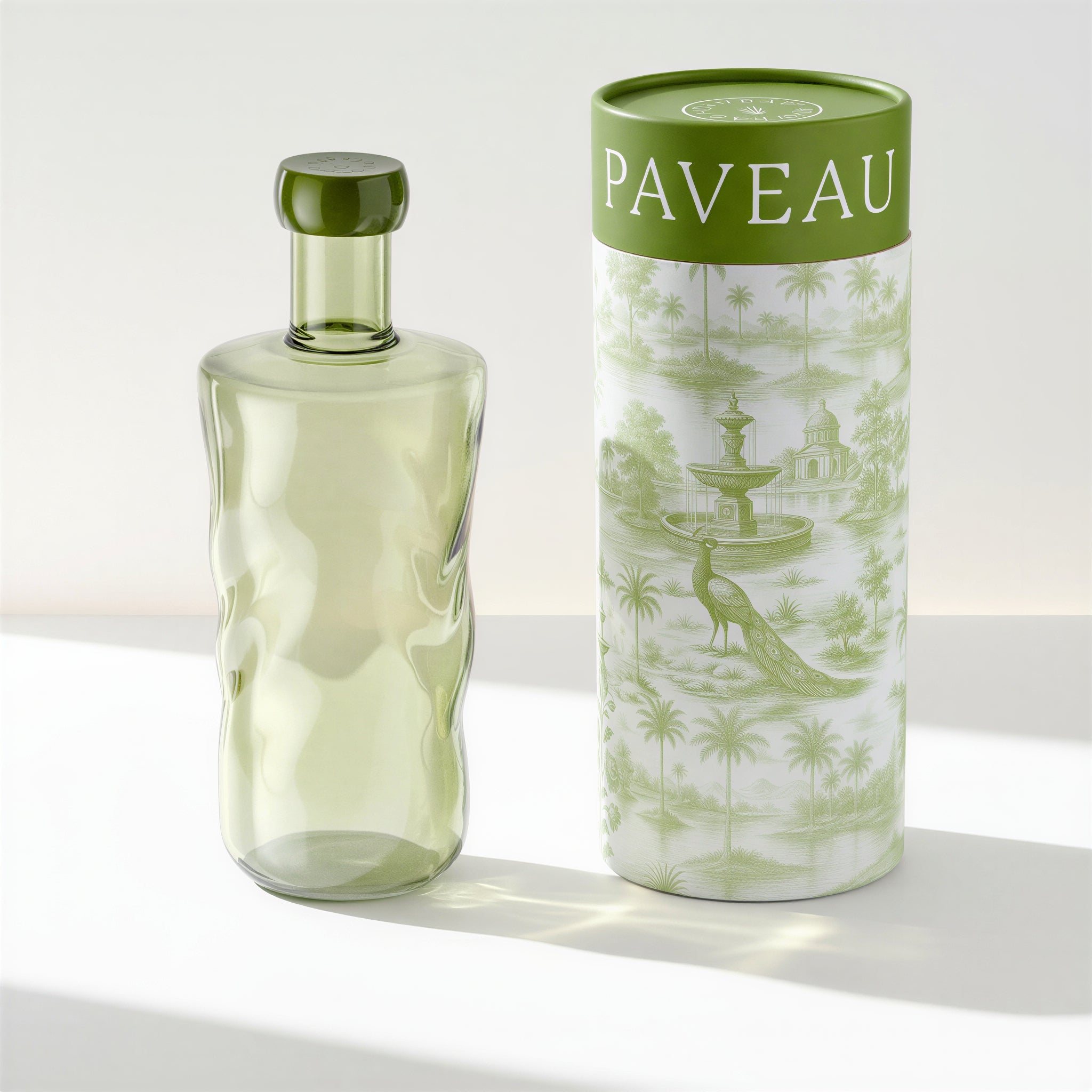 Mundgeblasene Flasche Swirl, 1,25 L