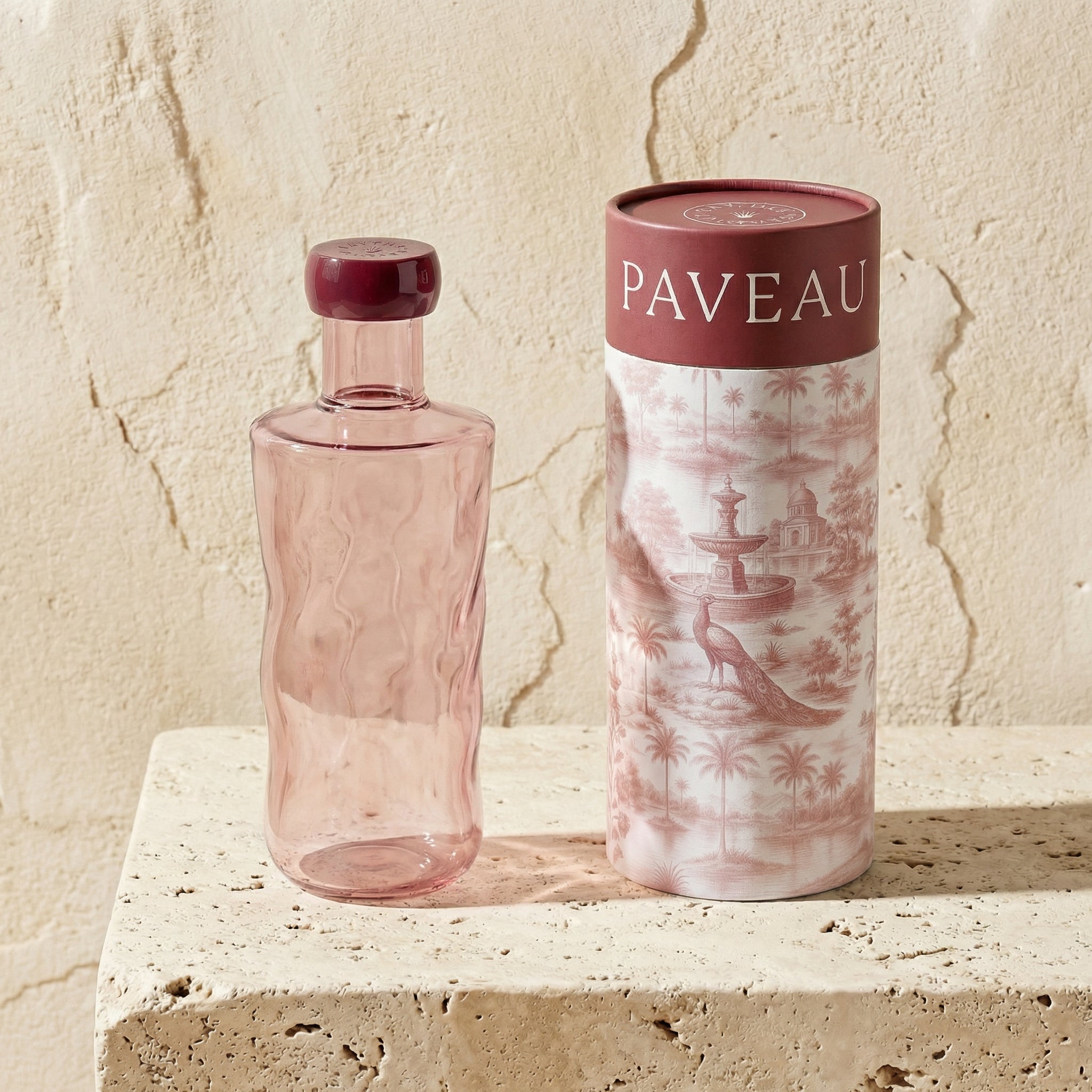 Mundgeblasene Flasche Swirl, 0,75 L