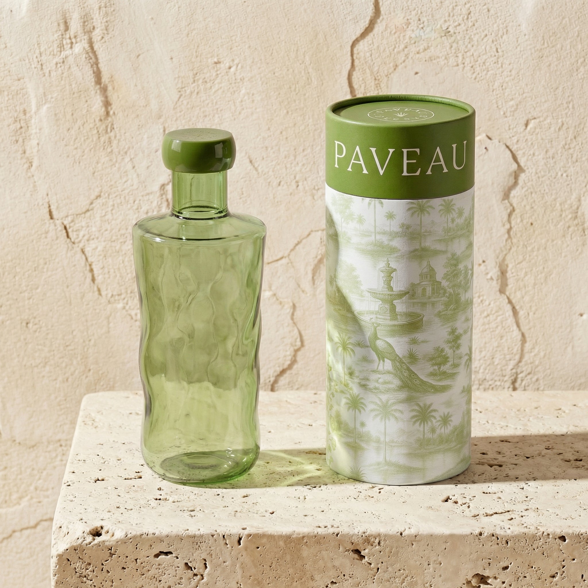 Mundgeblasene Flasche Swirl, 0,75 L