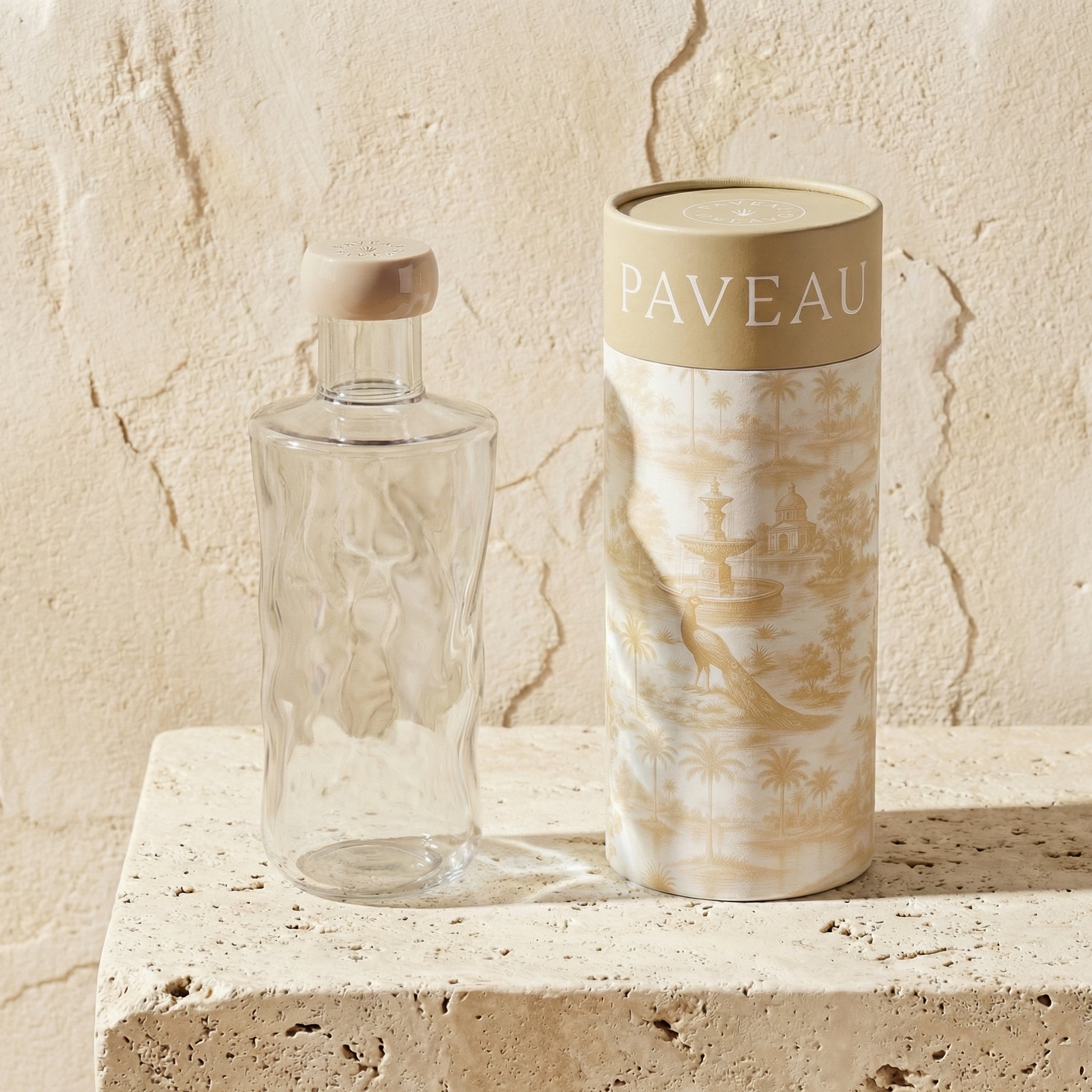 Mundgeblasene Flasche Swirl, 0,75 L