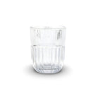 Transparentes Trinkglas "Qualcosa d'Antico Tumbler" von Livellara, mundgeblasen und elegant gestaltet.