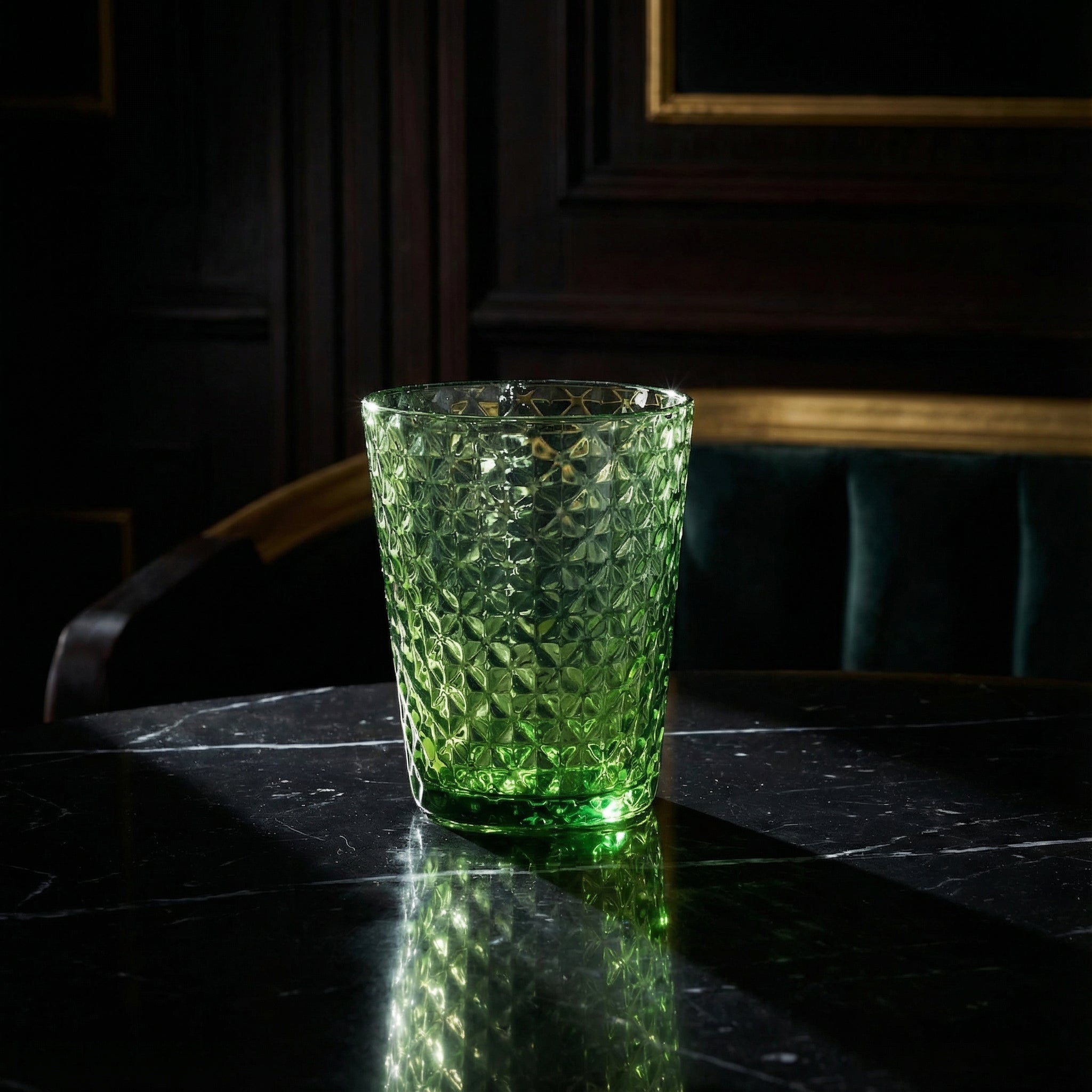 Mundgeblasenes Trinkglas Isolano