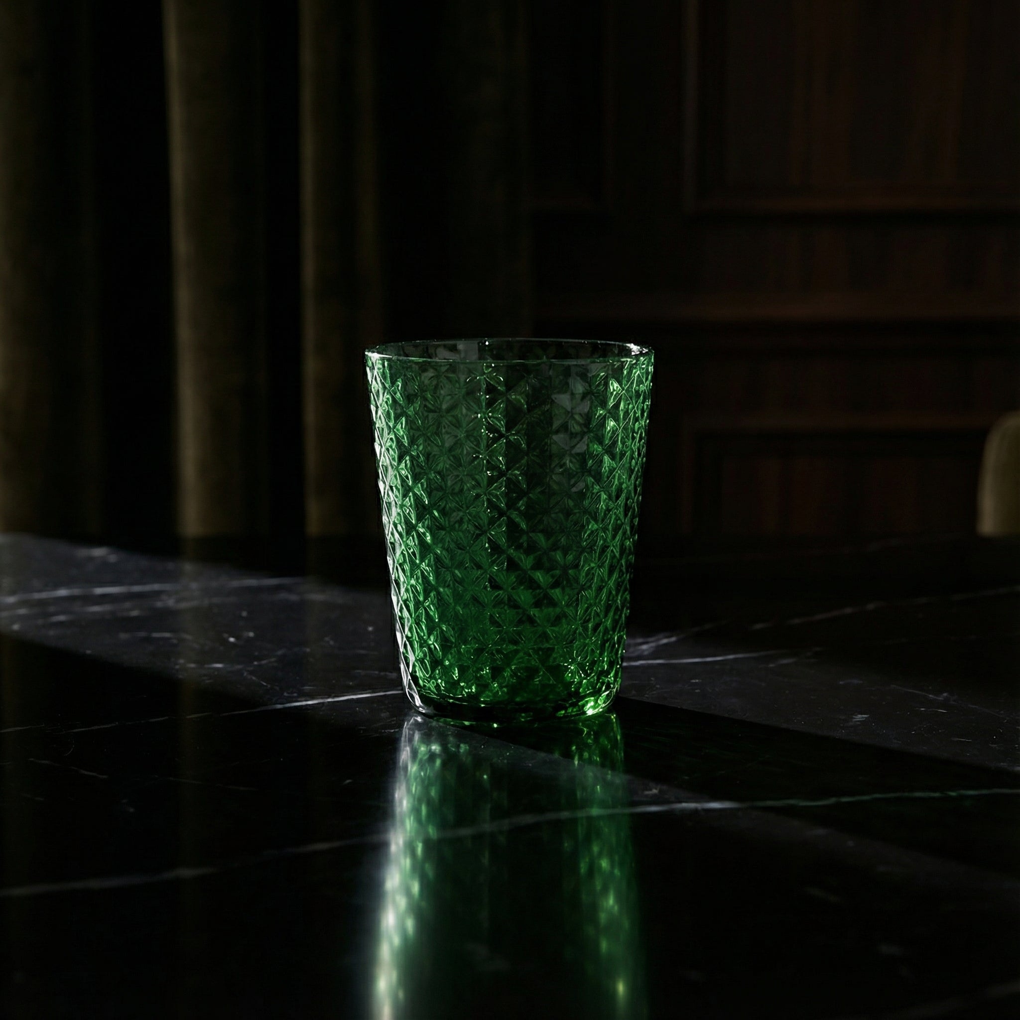 Mundgeblasenes Trinkglas Isolano