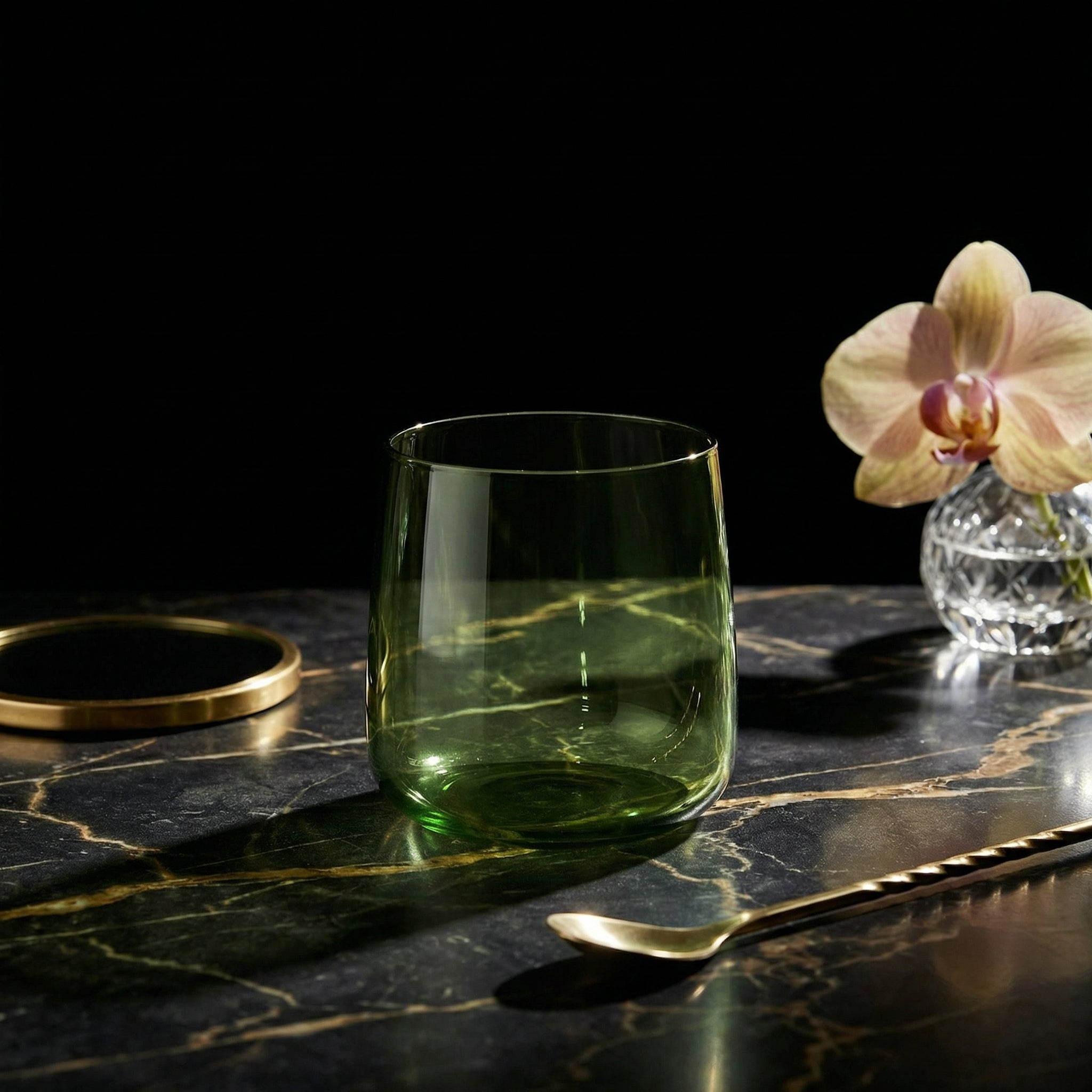 Handgefertigtes Trinkglas No Bilia