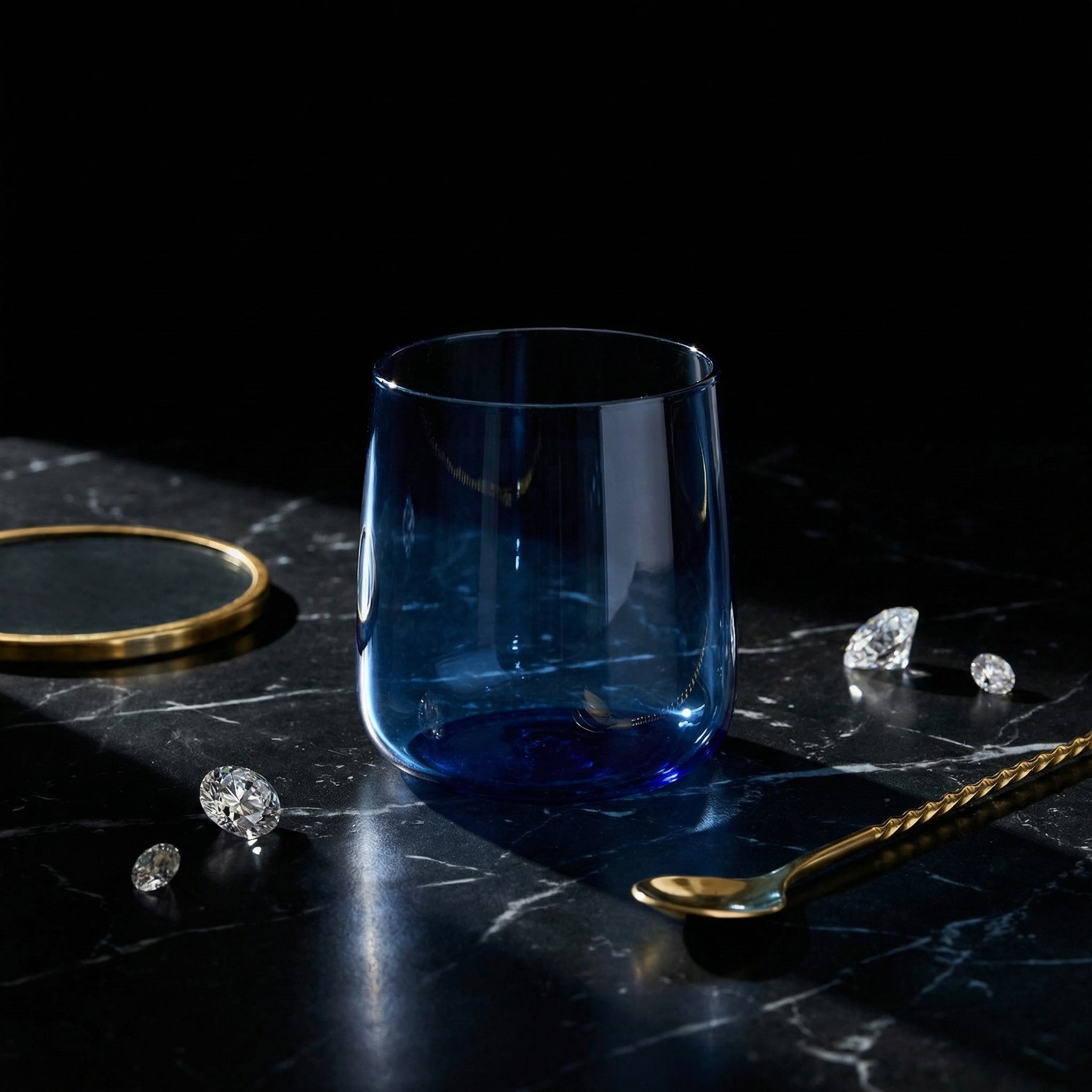 Handgefertigtes Trinkglas No Bilia