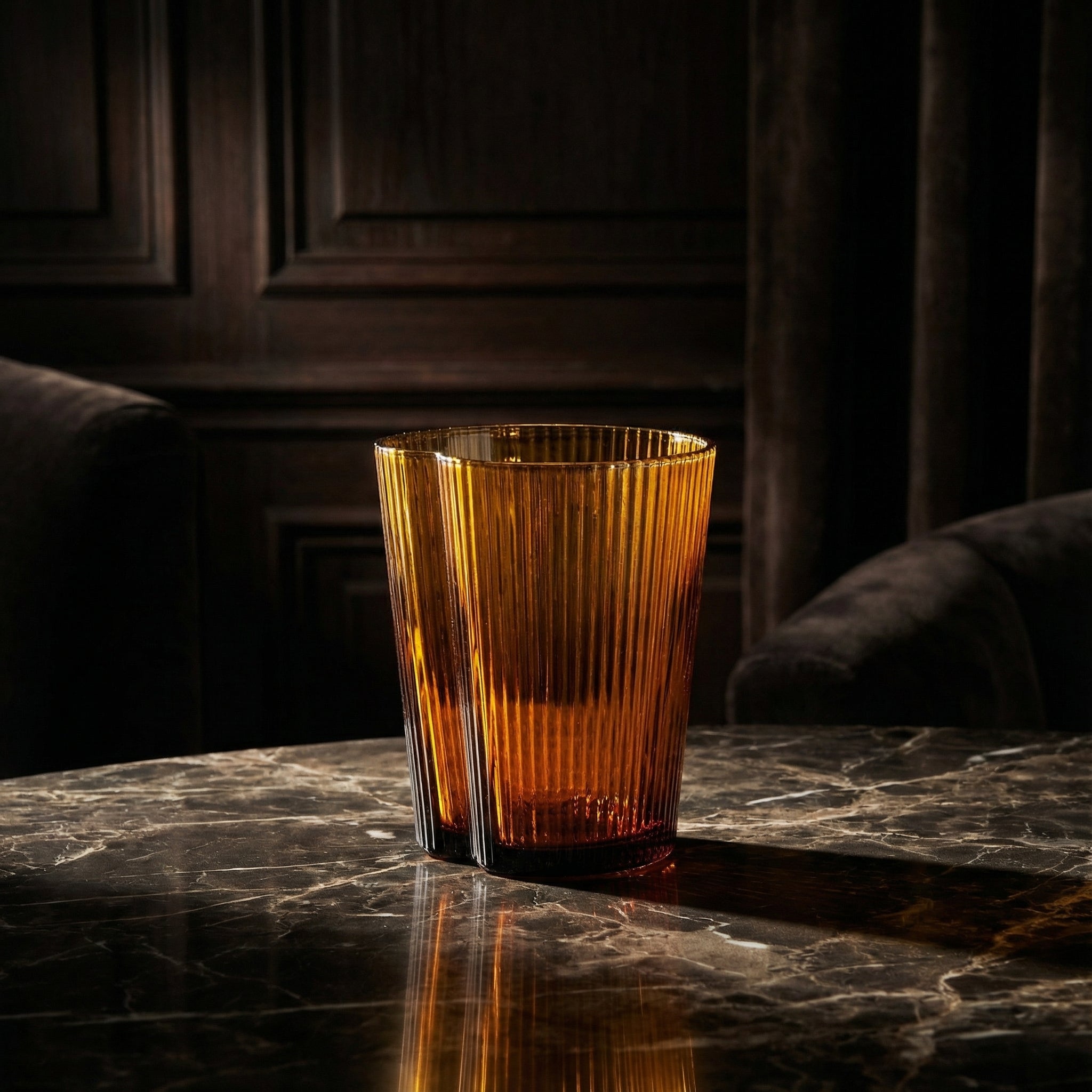 Handgefertigtes Trinkglas Handy