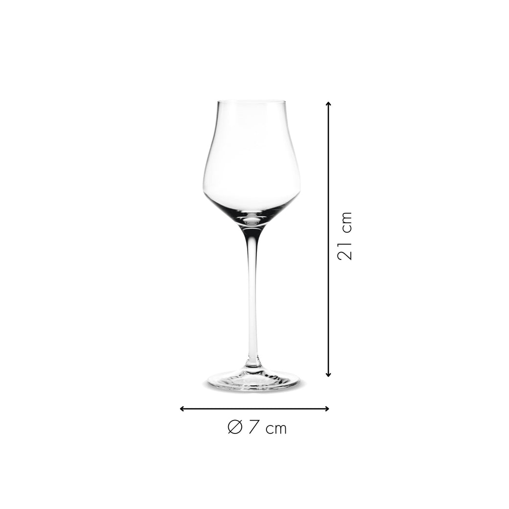 Aperitifglas Höhe und Durchmesser in Zentimeter von ROSENDAHL