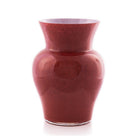 Vase Viola Farbe dunkelrot