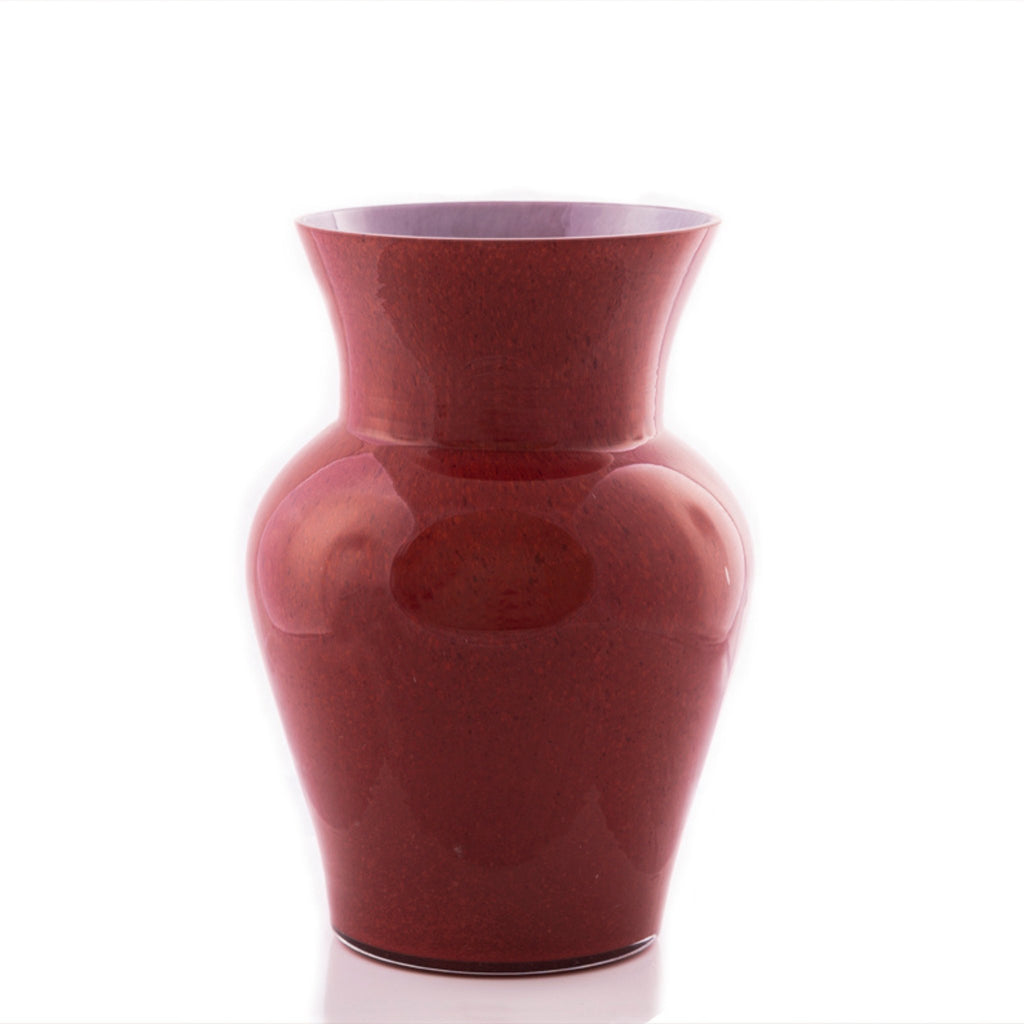 Vase Viola Farbe dunkelrot