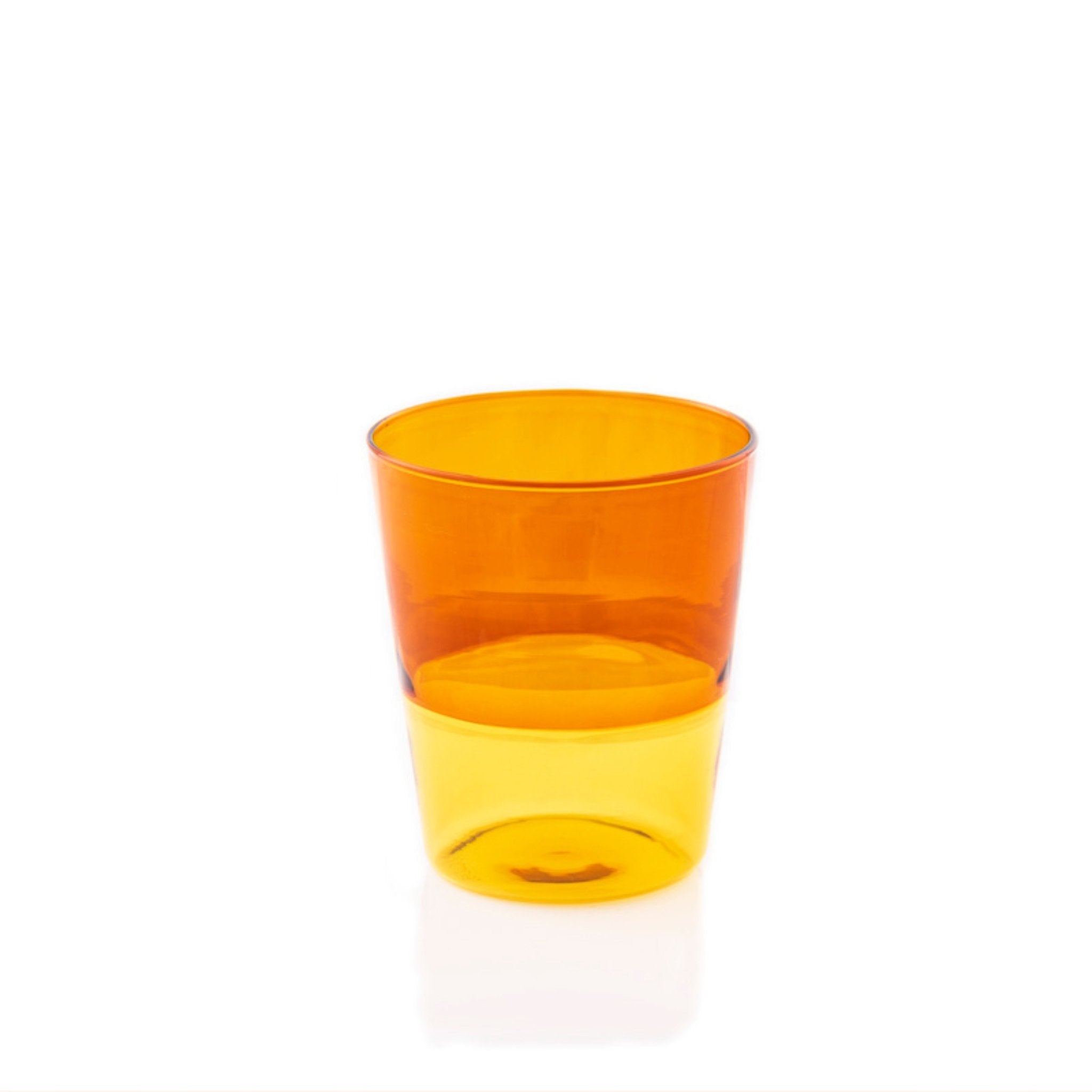 Trinkgläser in Farbe Amber und Lemon