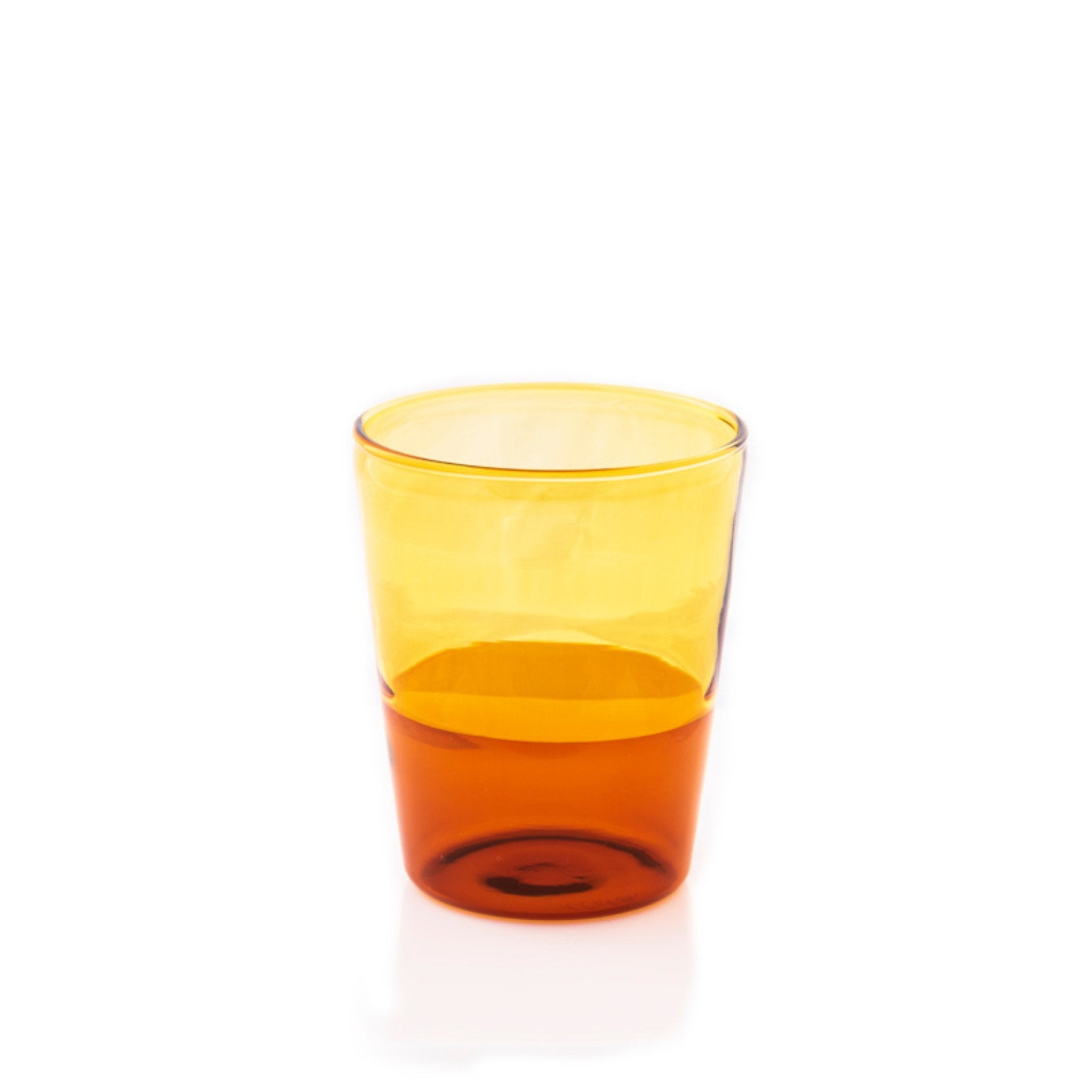 Trinkgläser in Farbe Lemon und Amber