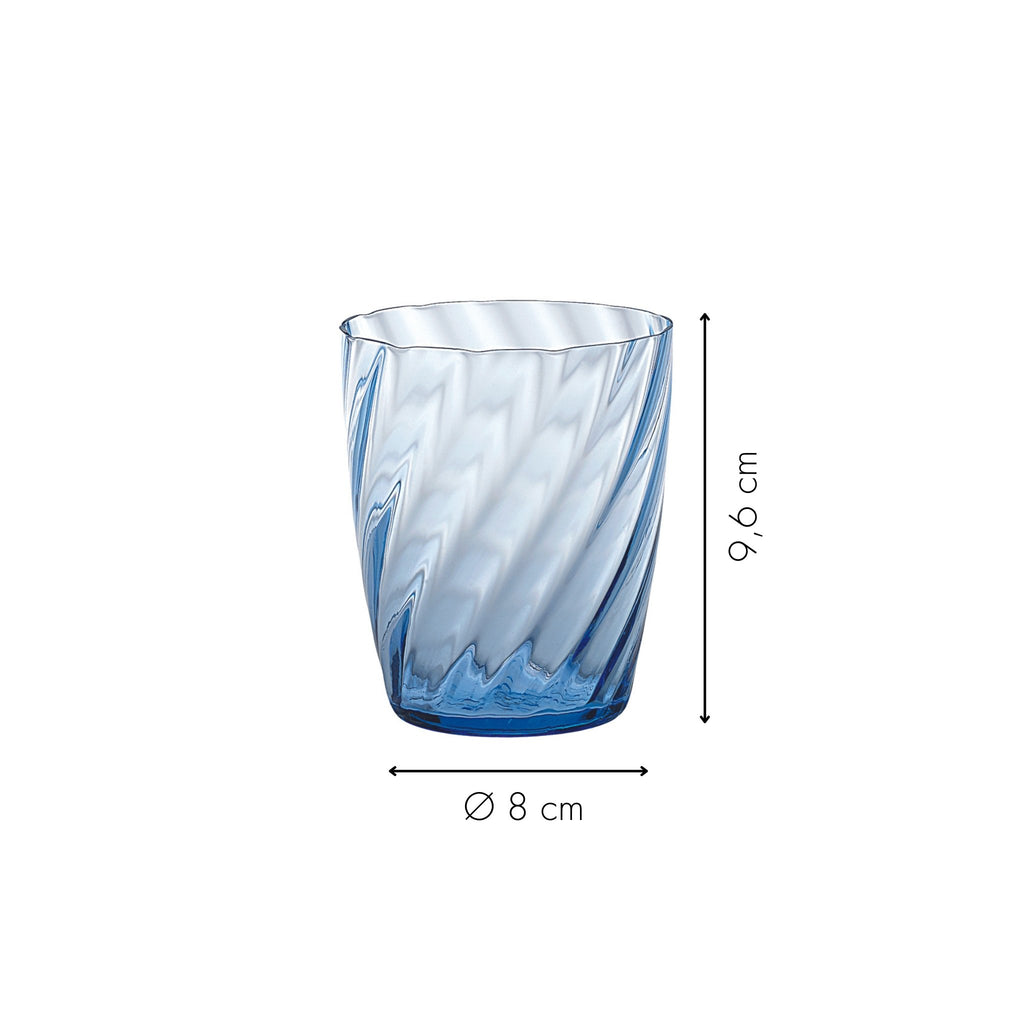 Trinkglas Höhe und Durchmesser in Centimeter