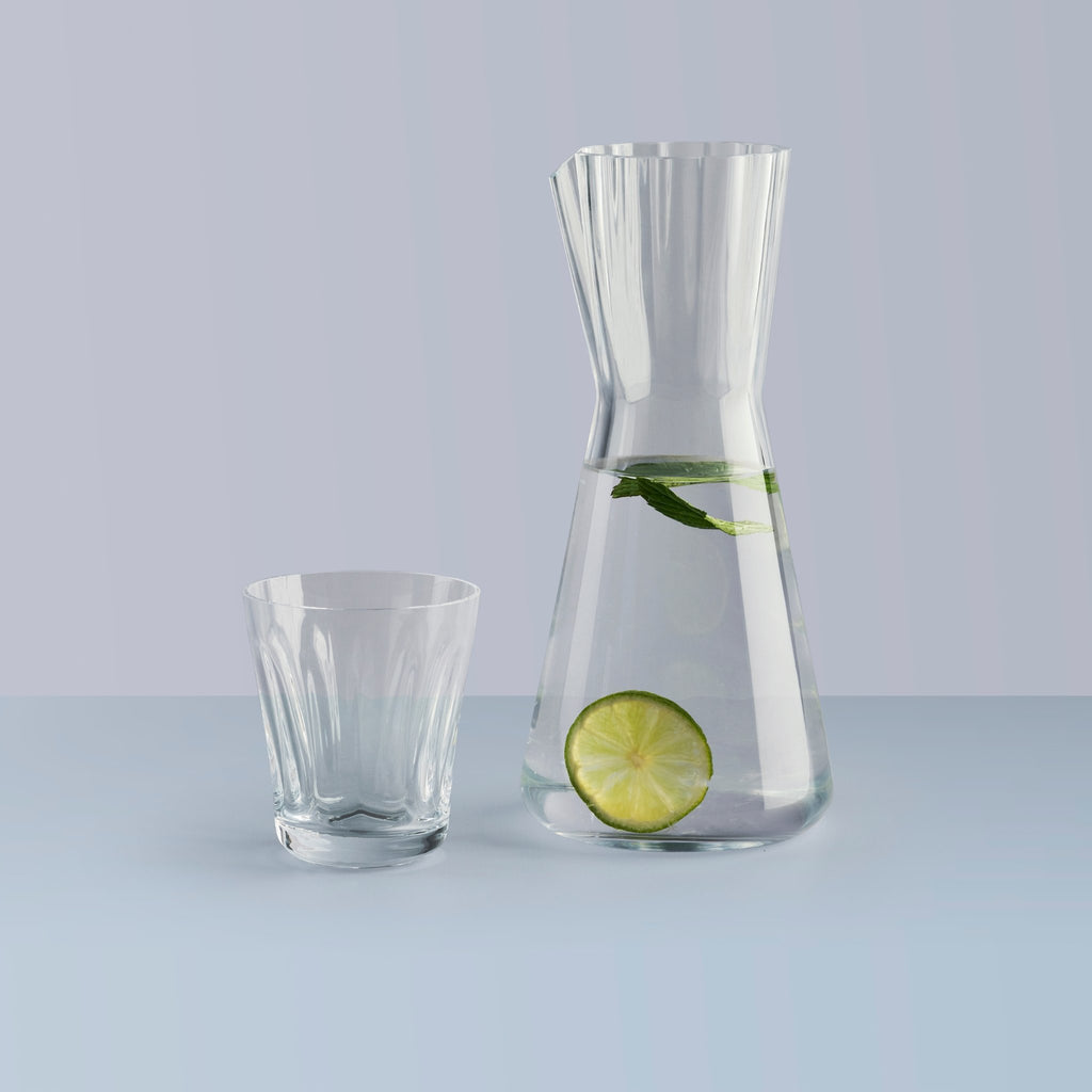 Trinkglas, Karaffe transparent