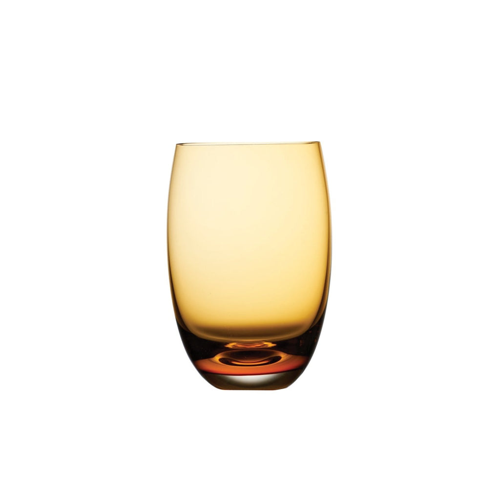 Trinkglas im Farbton Amber